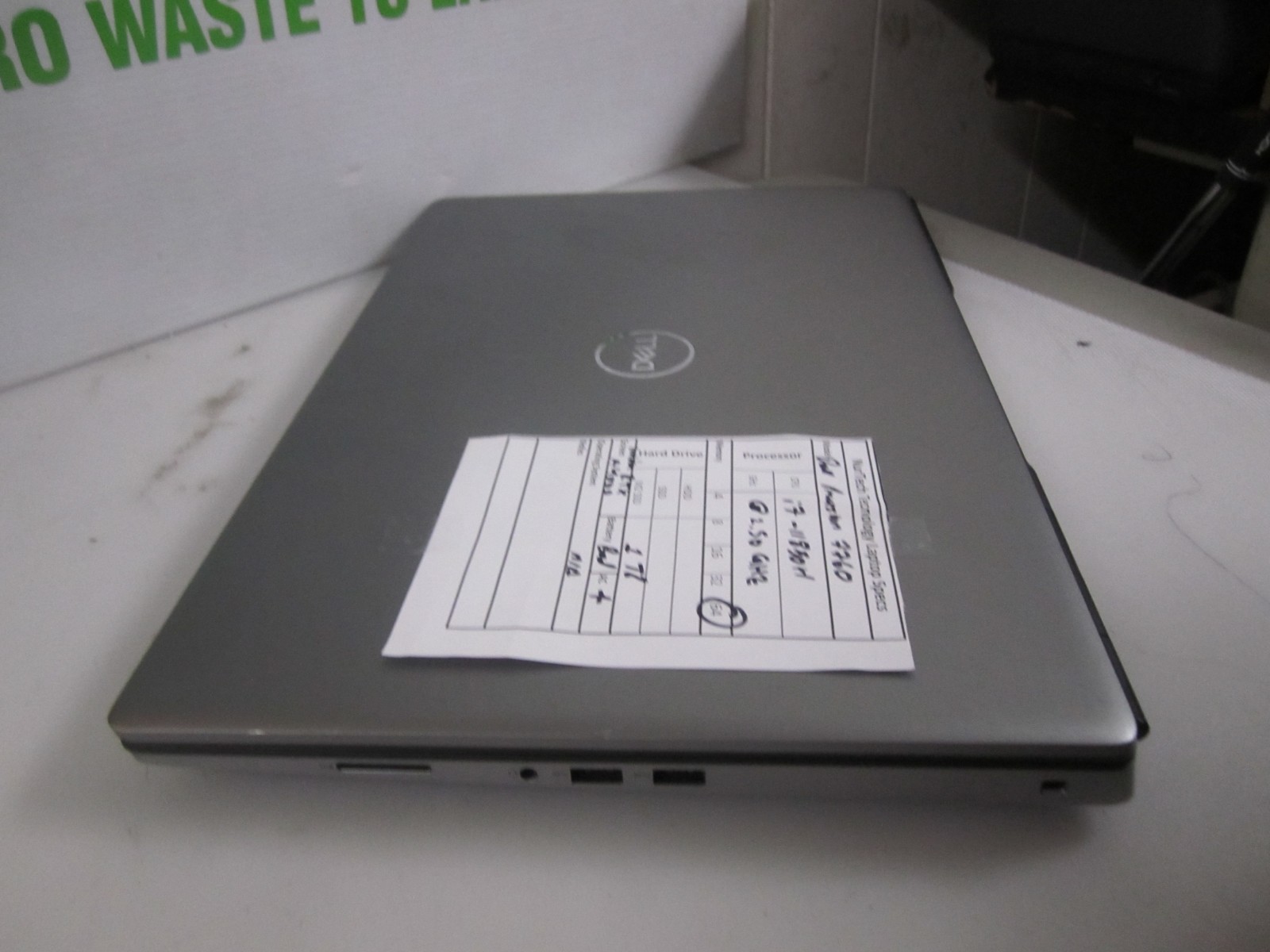 DELL PRECISION 7760 I7-11850H 2.50GHZ 1TB 64GB NVIDIA RTX A4000 BAD BTRY + AC