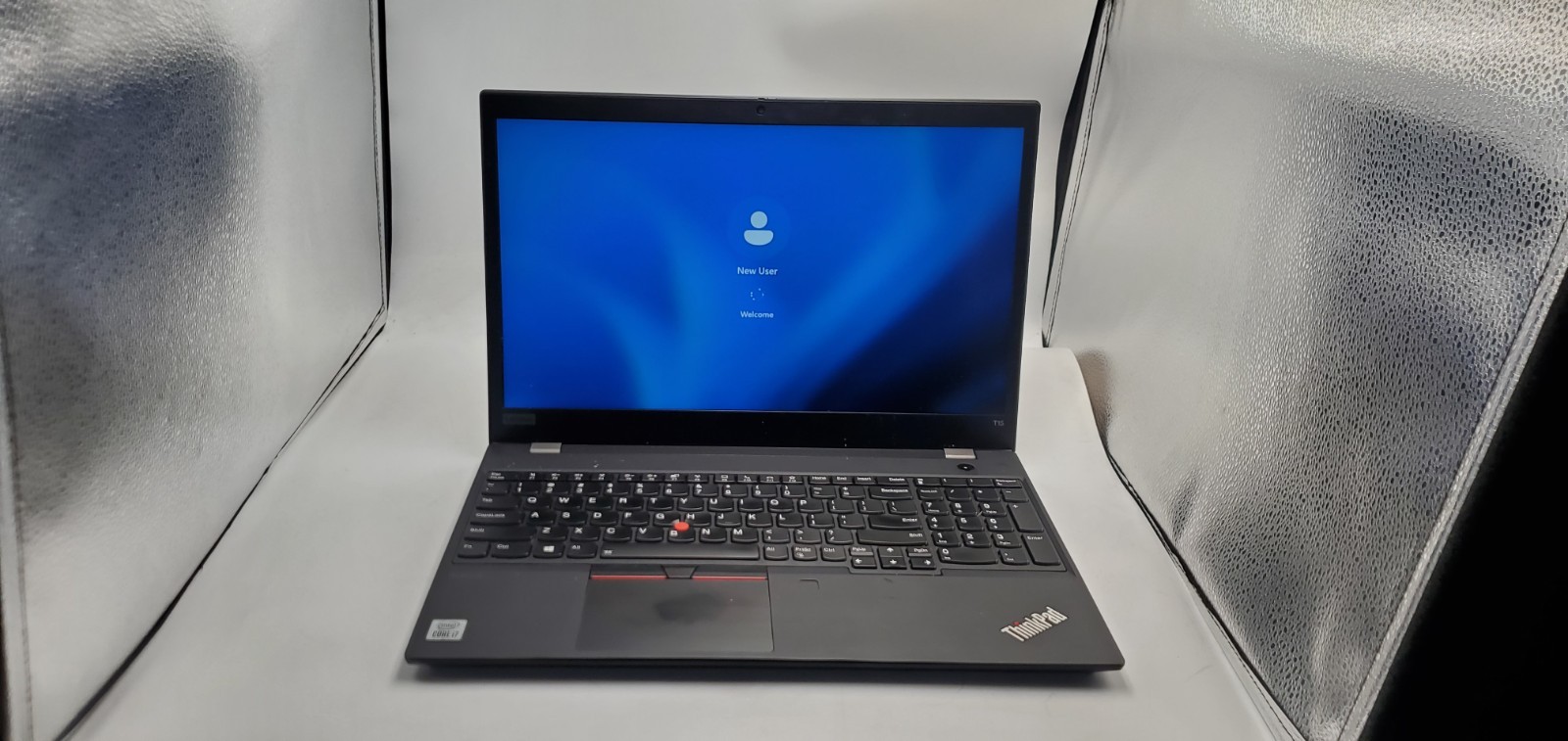 Lenovo ThinkPad T15 Gen 1 Laptop Intel Core i7-10th Gen 1.8GHz 8GB RAM 128GB SSD