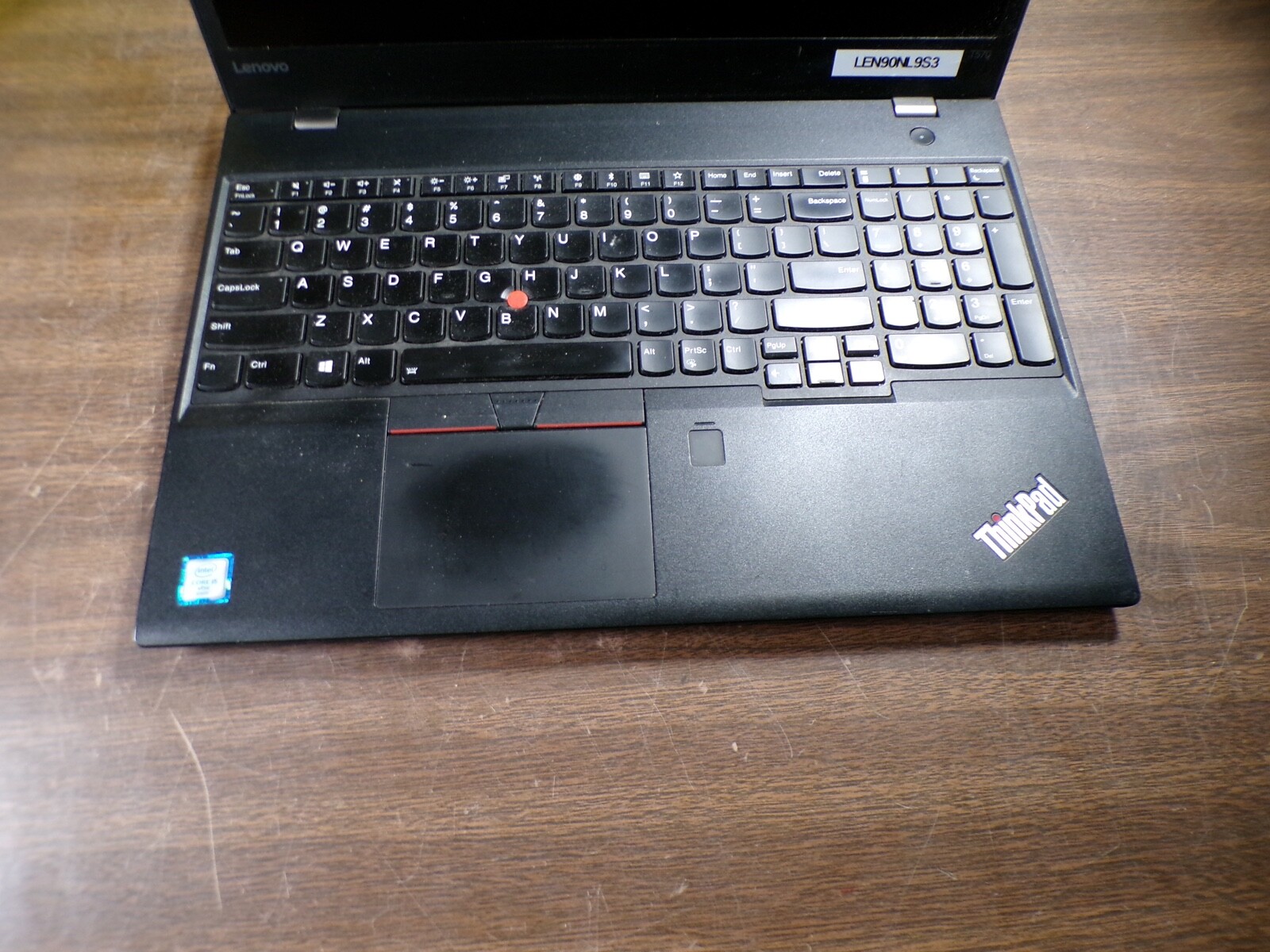 THINKPAD LENOVO T570 INTEL CORE i5-6300U 2.40GHZ 4GB RAM **NO HD/ NO CADDIE