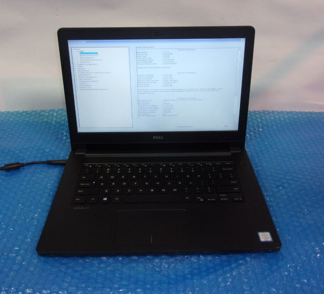 Dell Latitude 3470 14″ Intel Core i5-6200U 2.30GHz 8GB RAM 256GB SSD Win 10 Pro