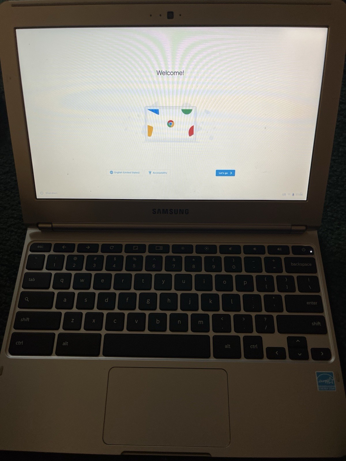 Samsung Chromebook 11.6″ 16GB SSD, Samsung Exynos 5 Dual, 1.7GHz, 2GB RAM &Cord