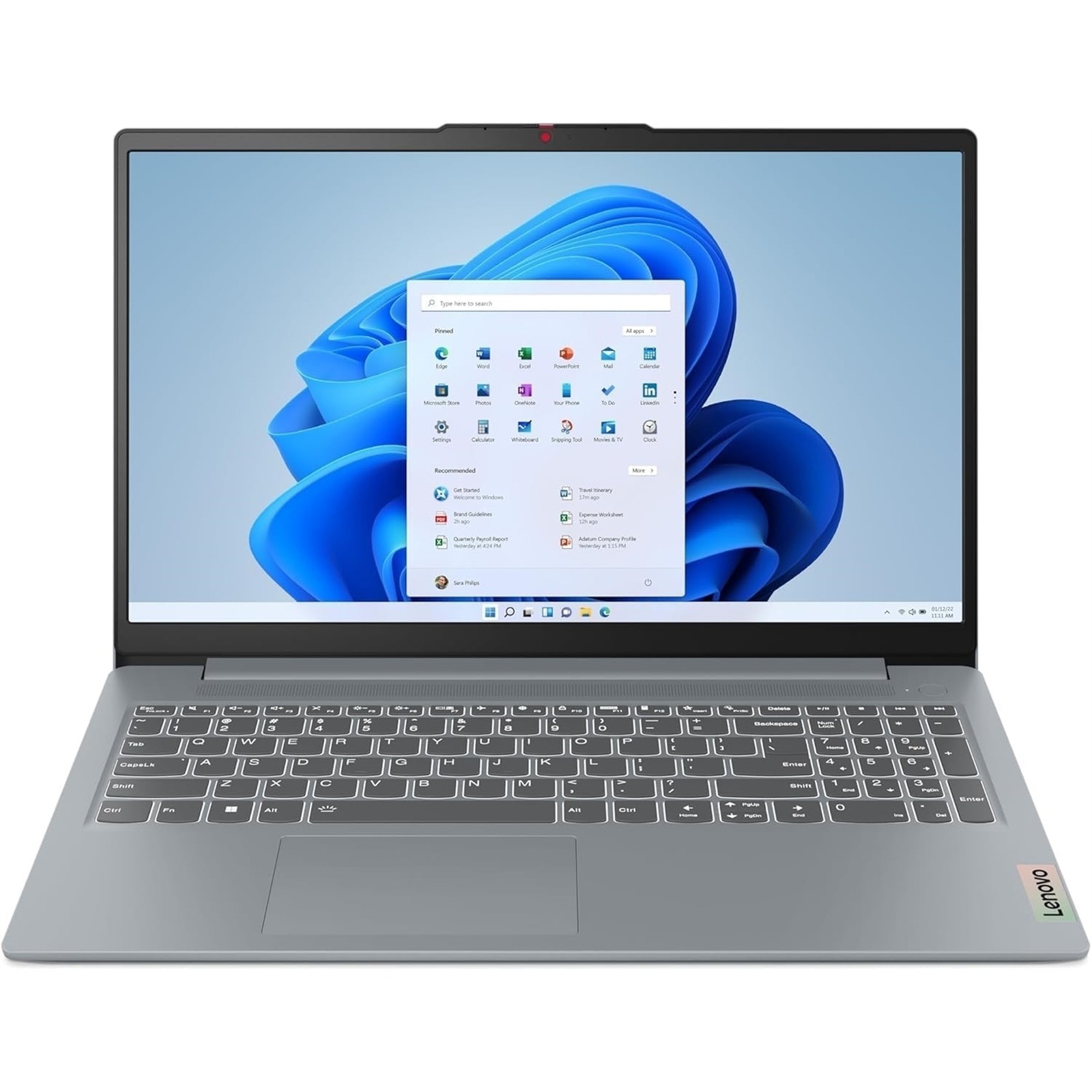 Lenovo IdeaPad Slim 3 15ABR8 15.6″ 16GB, Arctic Gray