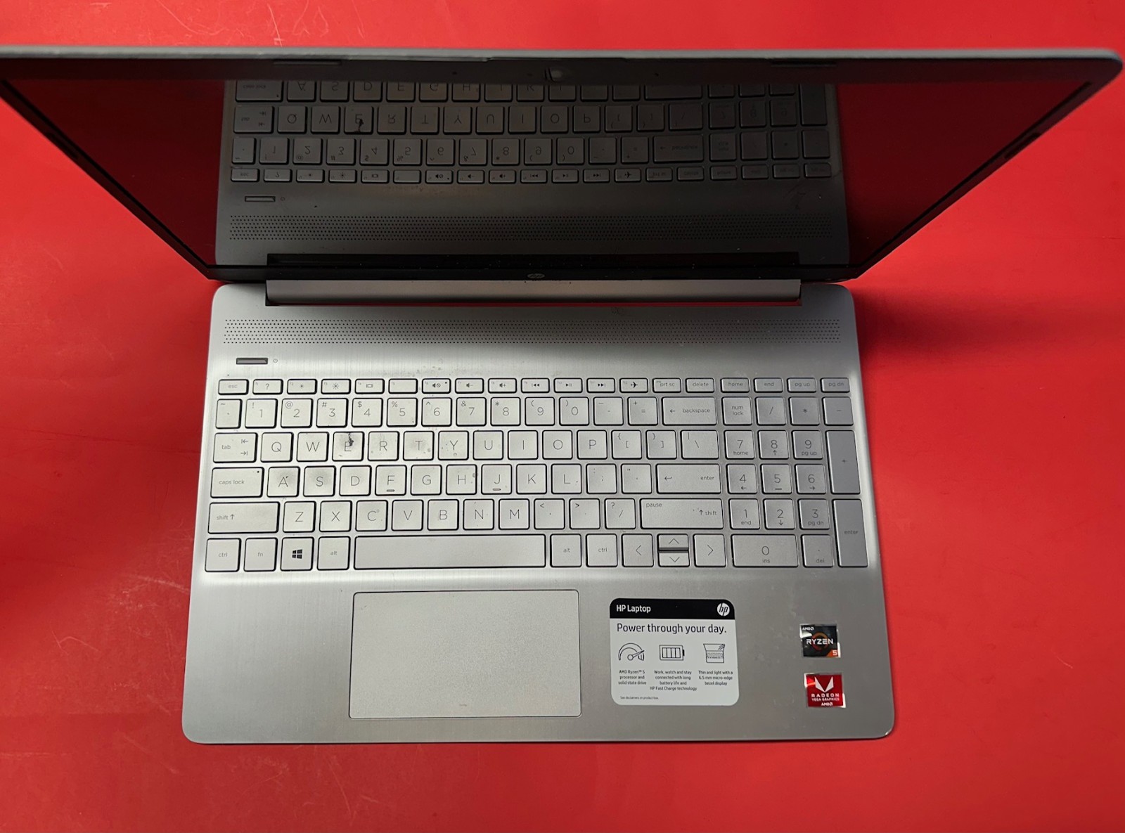 HP Laptop – 15-ef0023dx 15″ HD Touch RYZEN 5 3500U Radeon Vega 8 Webcam *READ*