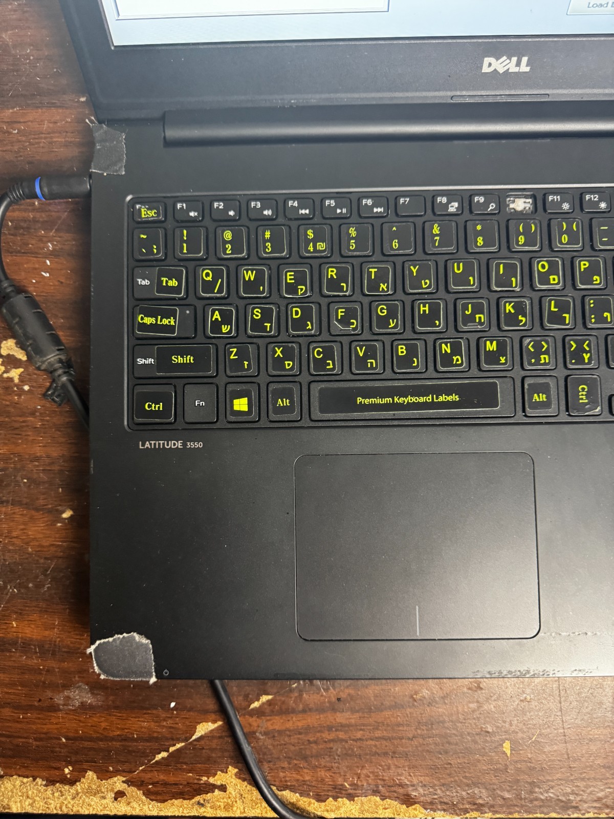 Dell Latitude 3550 Intel Celeron 3205U 4GB RAM laptop For Parts/Repair #6428