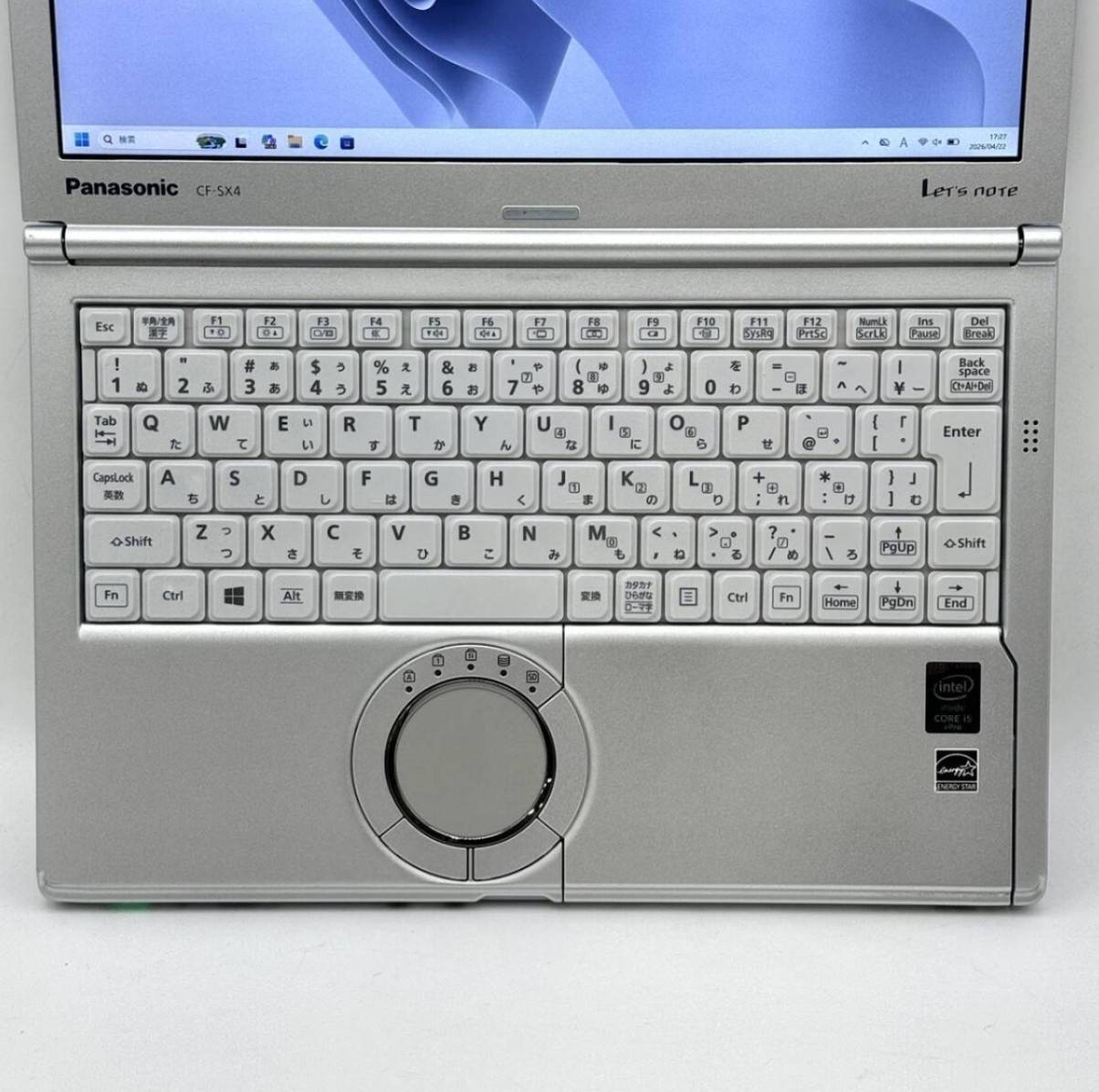 Panasonic Let’s Note CF-SX4 i5 2.40GHz RAM 8GB SSD 256GB DVD Win11pro w/AC