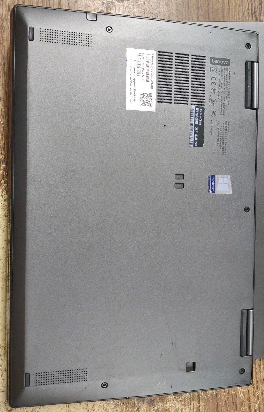 Lenovo ThinkPad X1 Yoga 4th Gen 14″ W/16GB, 256GB, i7-8665U, Touch, Stylus.