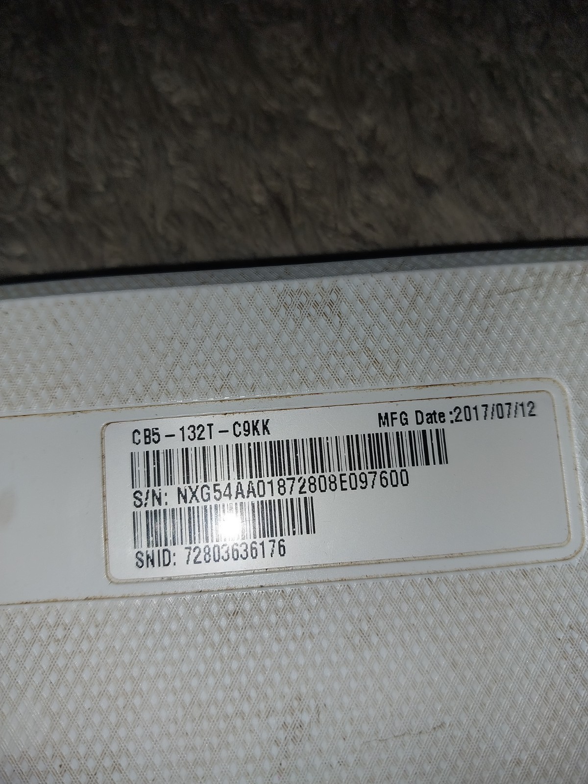 Acer Chromebook Foldable PC No Charger!