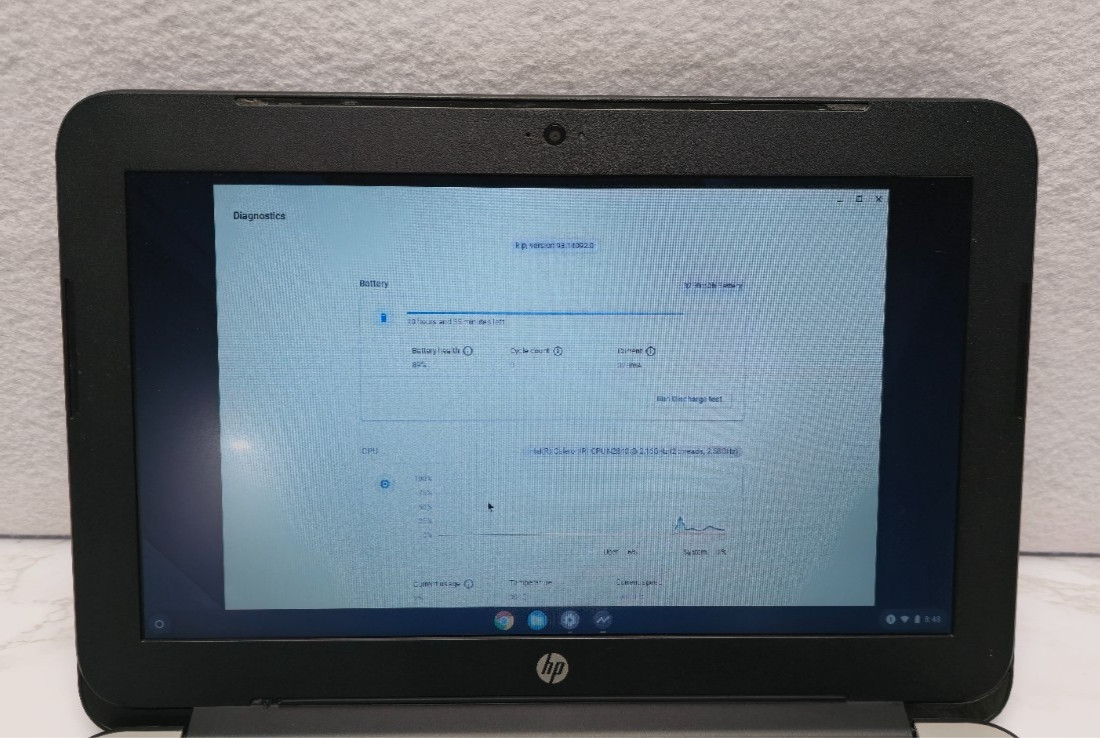 HP Chromebook 11 G4 TPN-Q151 11.6″ (Celeron N2840 2.16GHz, 16GB SSD, 4GB RAM)