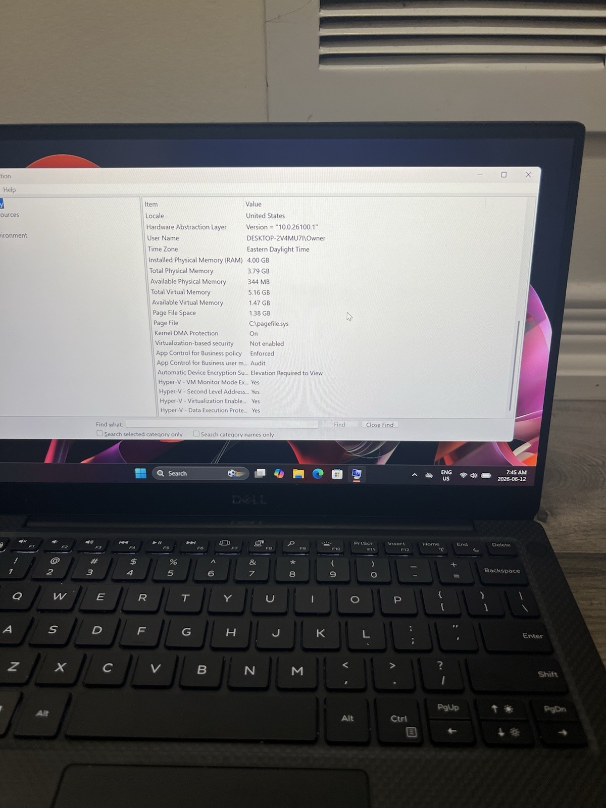 Dell XPS 13 7390 13” Laptop i3 10th Gen CPU 4G RAM 120G SSD Win 11 PRO + AC