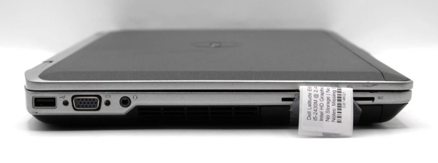 Dell Latitude E6420 i5-2430M@2.40GHz 8GB DDR3 NO STORAGE/OS/BATTERY*USED/TESTED*