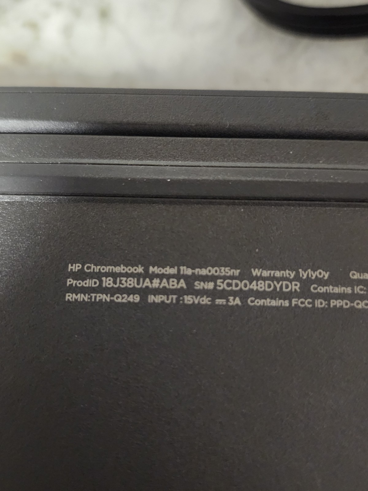 Hp Chromebook 11.6in (11a-na0035nr) 32gb ash gray