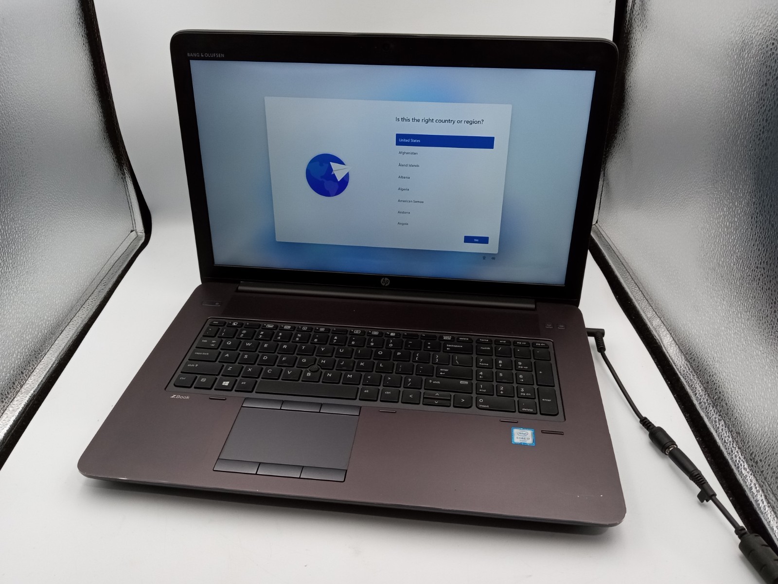 HP ZBook 17 G3 Laptop Intel i7-6700HQ 4GB RAM 128GB SSD Win11 M1000M -READ -RR