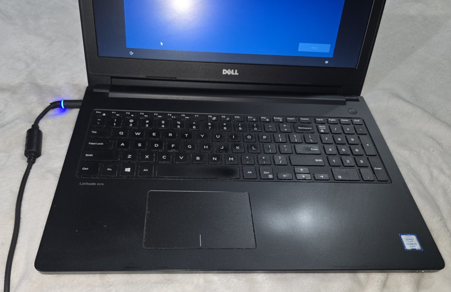 Dell Laptop Latitude 3570 BLACK Built-in Webcam w/ Power Adapter Working