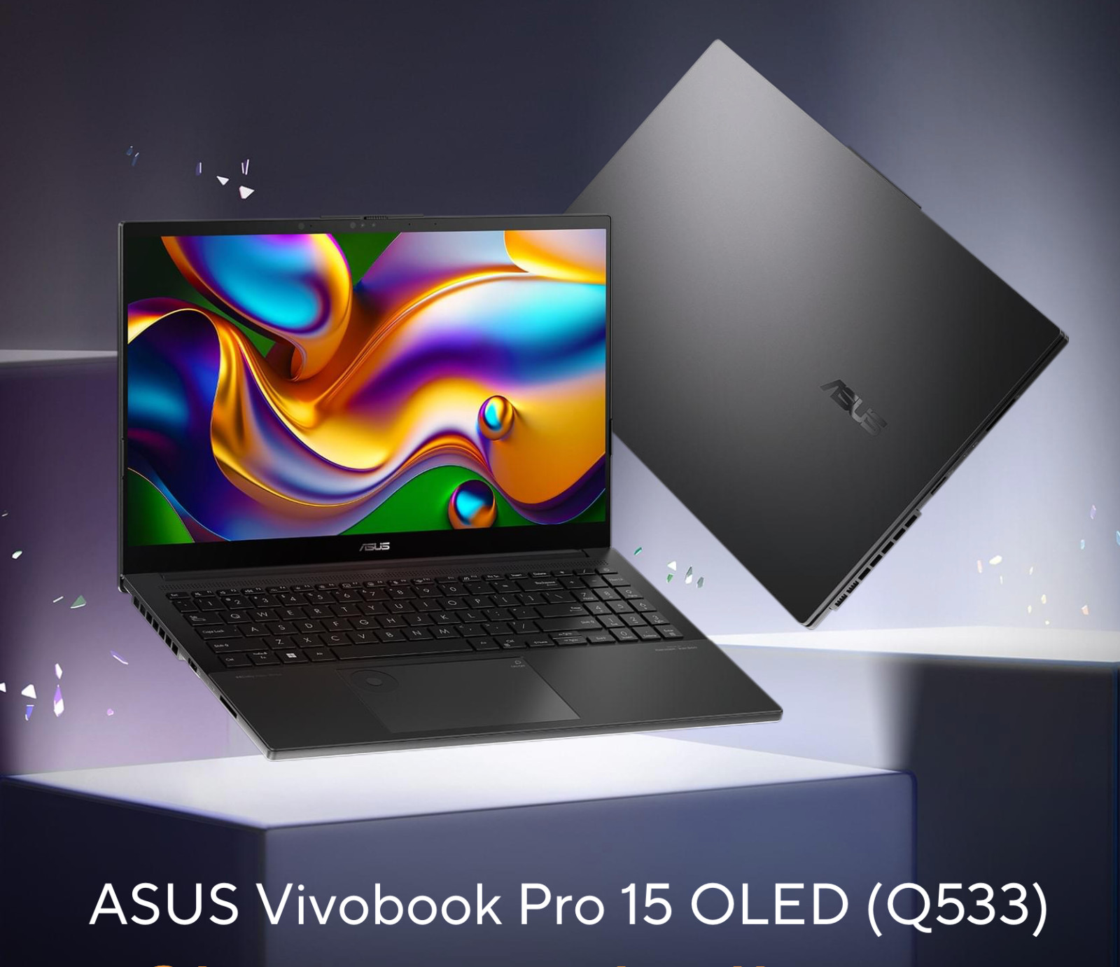 NEW ASUS Vivobook Pro 15″ OLED Laptop Intel Ultra7 16GB DDR5 2TB GeForce RTX3050