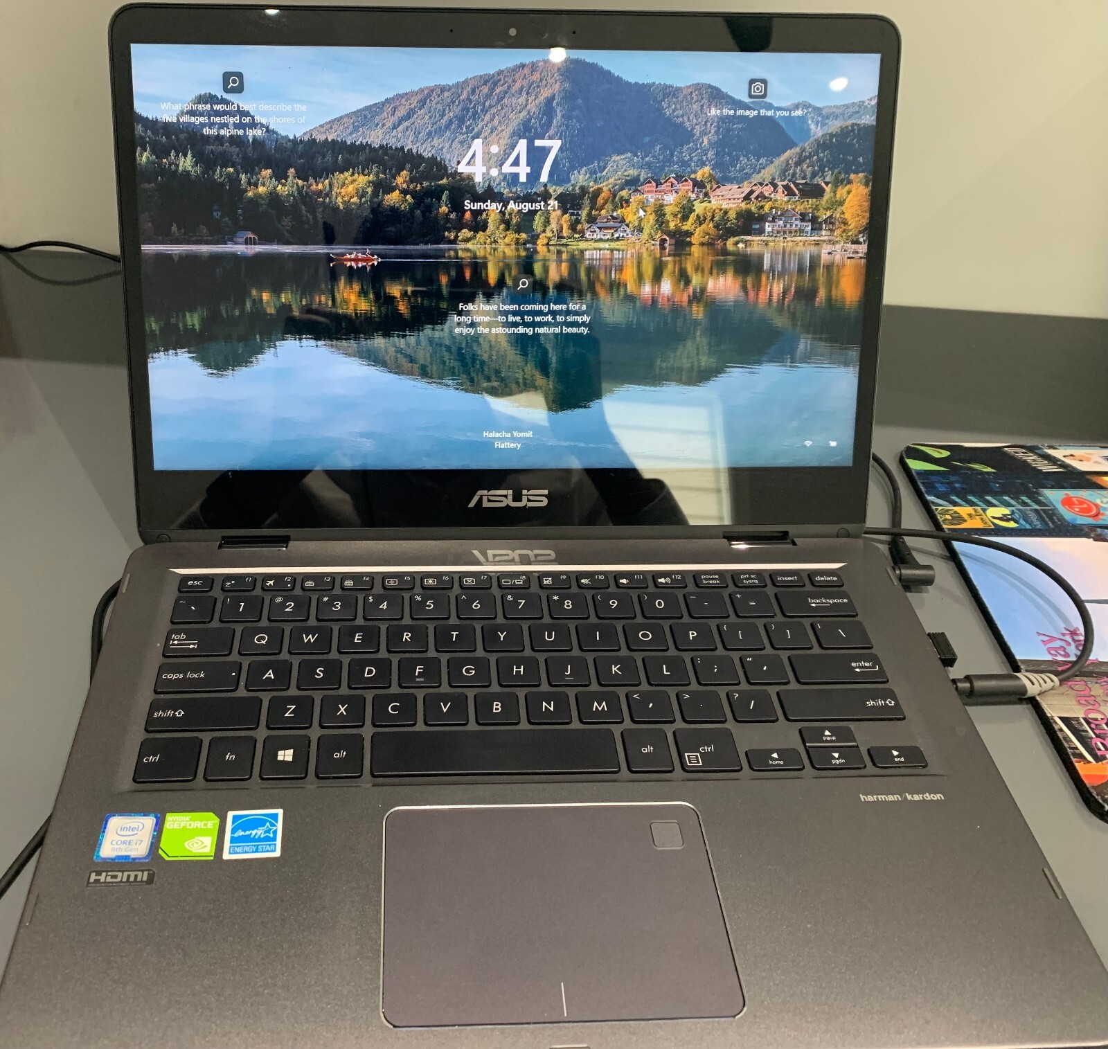 ASUS ZenBook Flip 14″ (512GB SSD, Intel Core i7-8565U, 1.8GHz, 16GB RAM, MX150)