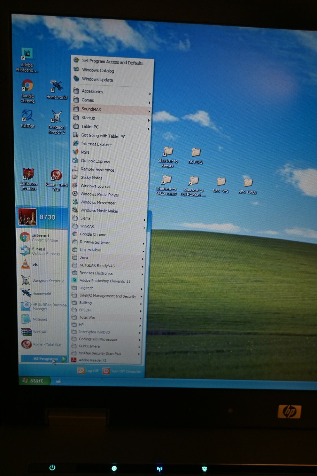 HP P4 3.1Ghz RETRO GAMING Alienware Performance 5×4 FORMAT+ w/ SSD WinXP 98 95