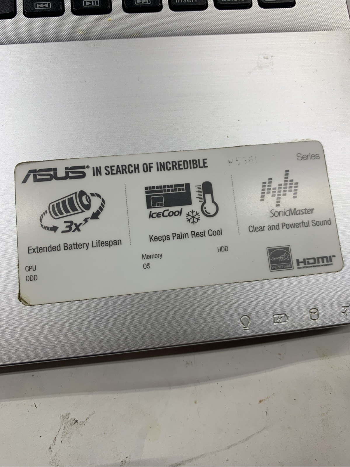 ASUS X555LA Laptop i7-4510U 8GB RAM 1TB HDD DVD RW Win 11