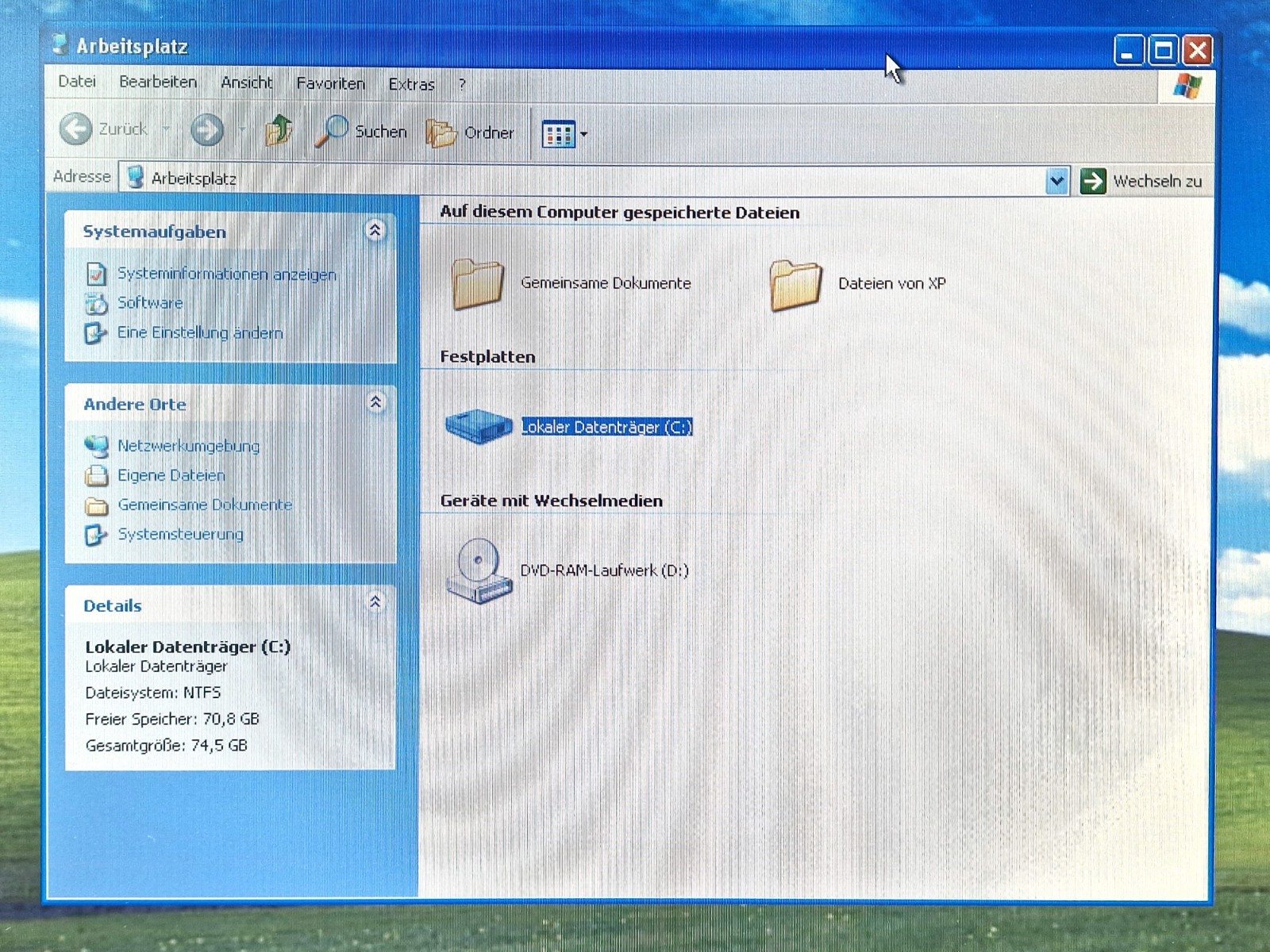 Fujitsu Siemens Esprimo Mobile V5535 Laptop T2370 Windows XP 2GB 80GB 15.4″ VGA