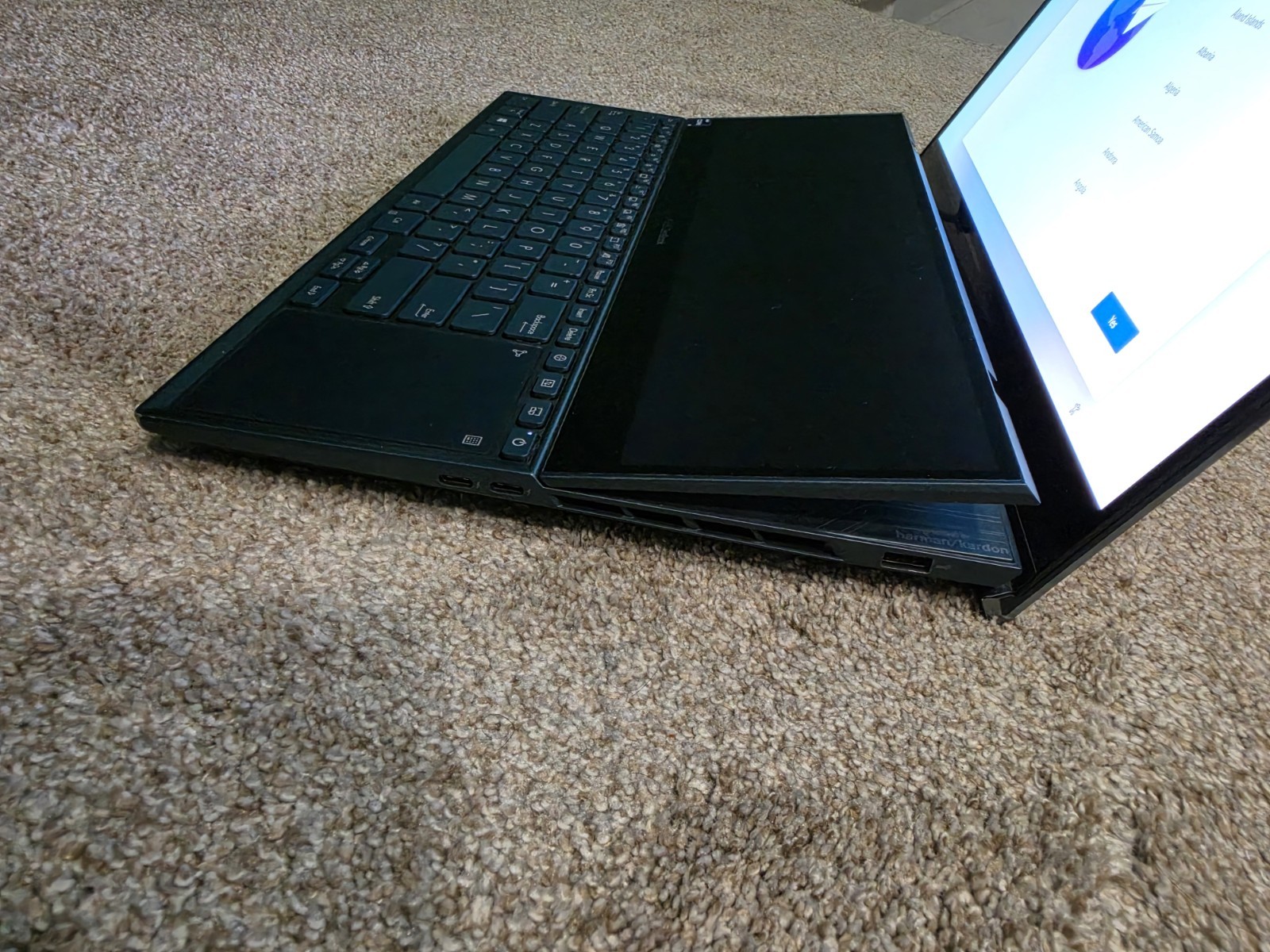 Asus Zenbook Pro Duo 15 Oled- Core i9 11th Gen, Rtx 3080, 32gb Ram, 1tb Ssd