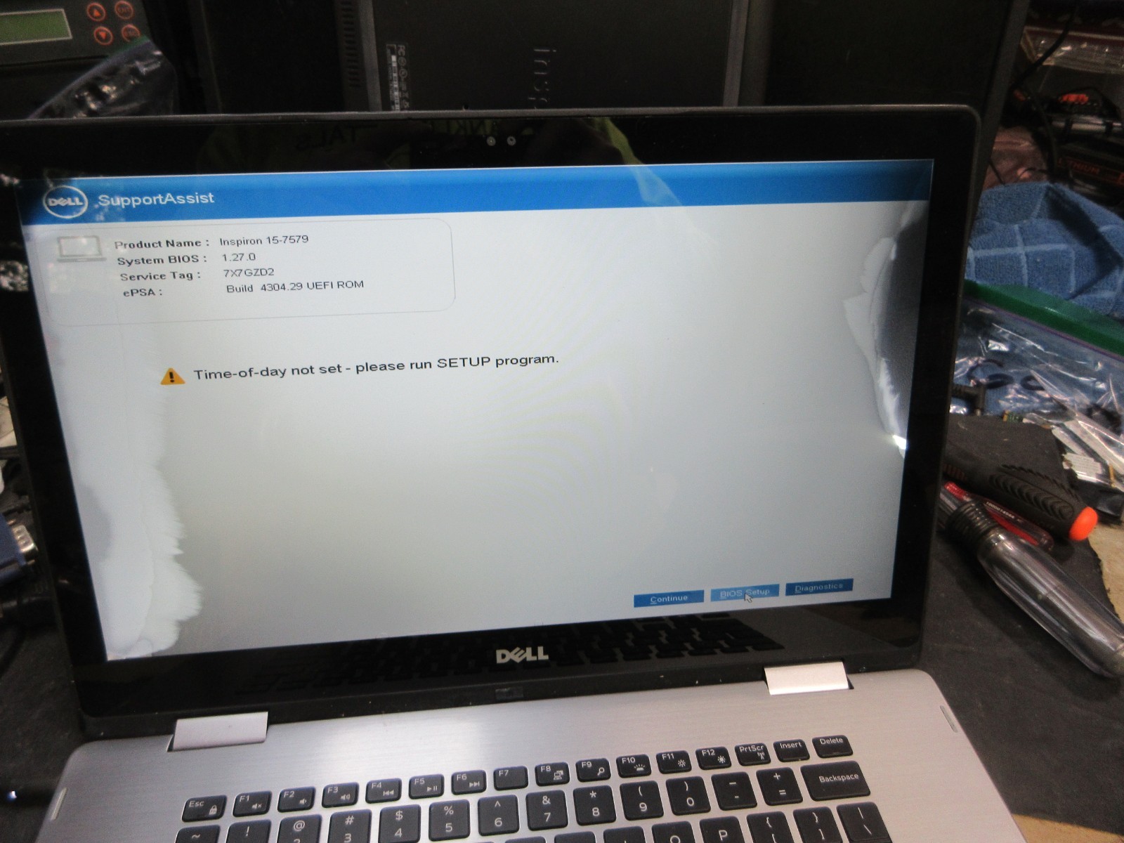 Dell Inspiron 15 7579 15.6″ TOUCH i5-7200U 2.5GHz REBUILD / PARTS