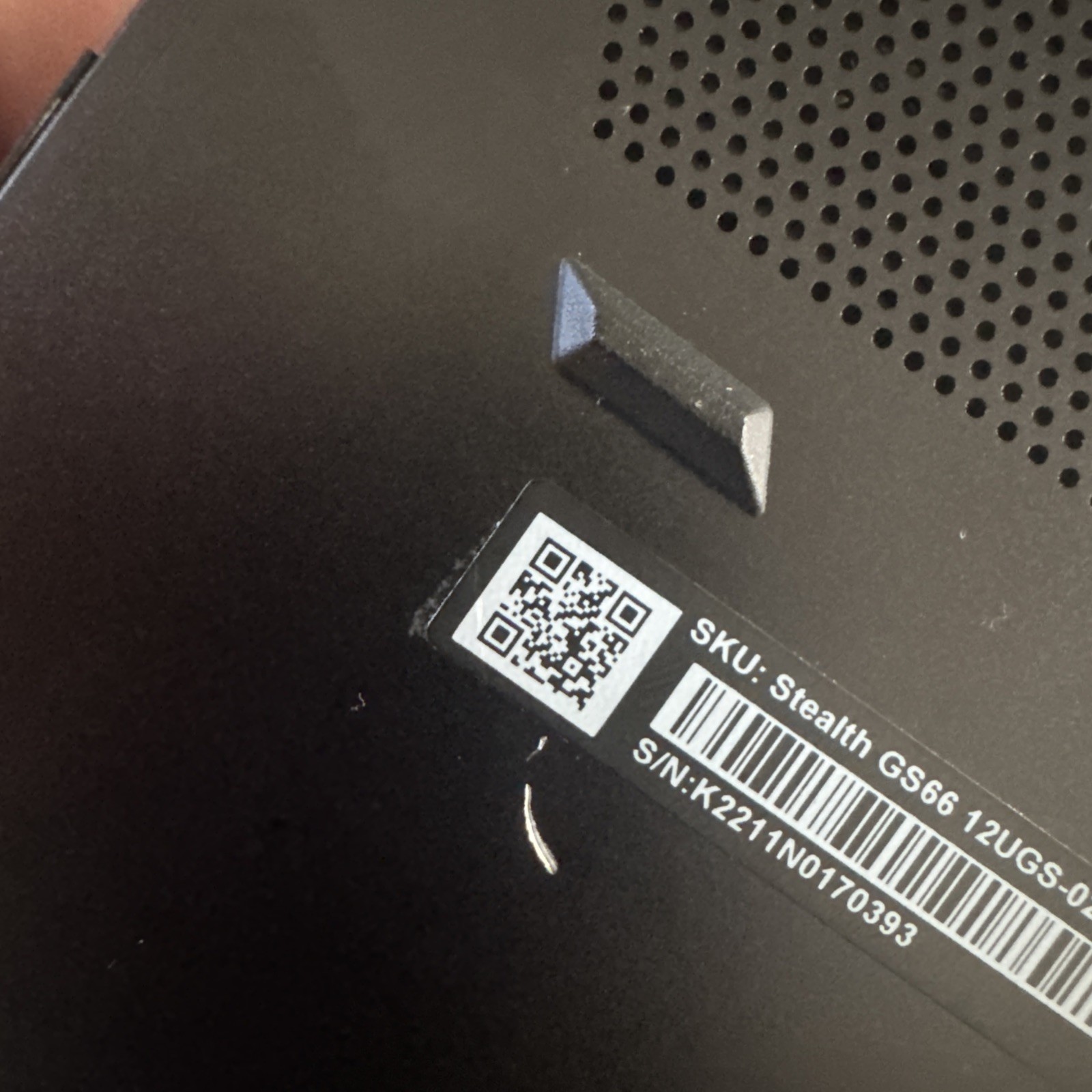 MSI Stealth GS66 12UGS i9-12900H FHD Geforce RTX 3070 Ti 32GB RAM 1TB SSD *Read*