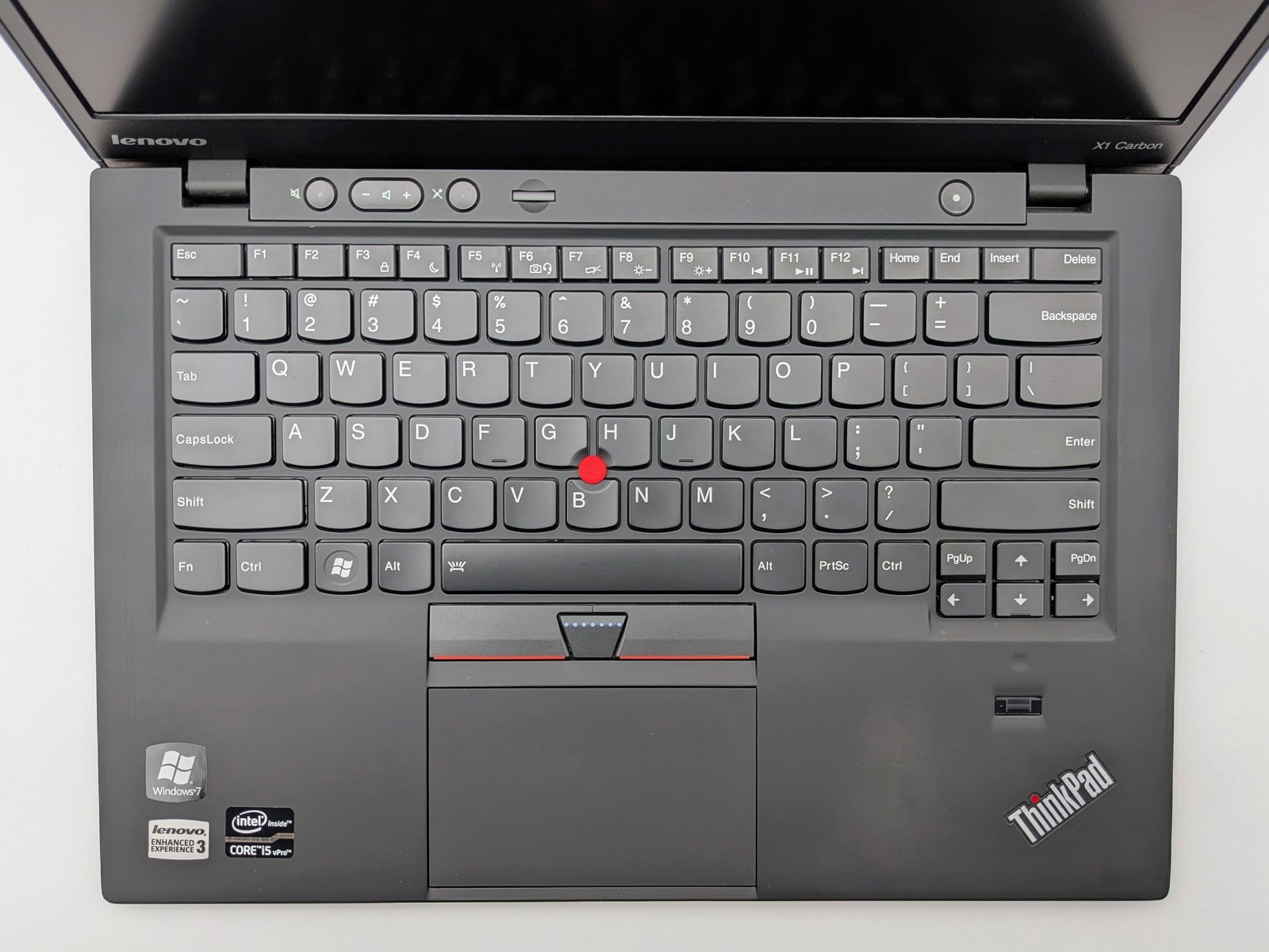 Lenovo ThinkPad X1 Carbon 1st Gen 14″ HD+ I5-3427U 256GB SSD 8GB W10P Webcam