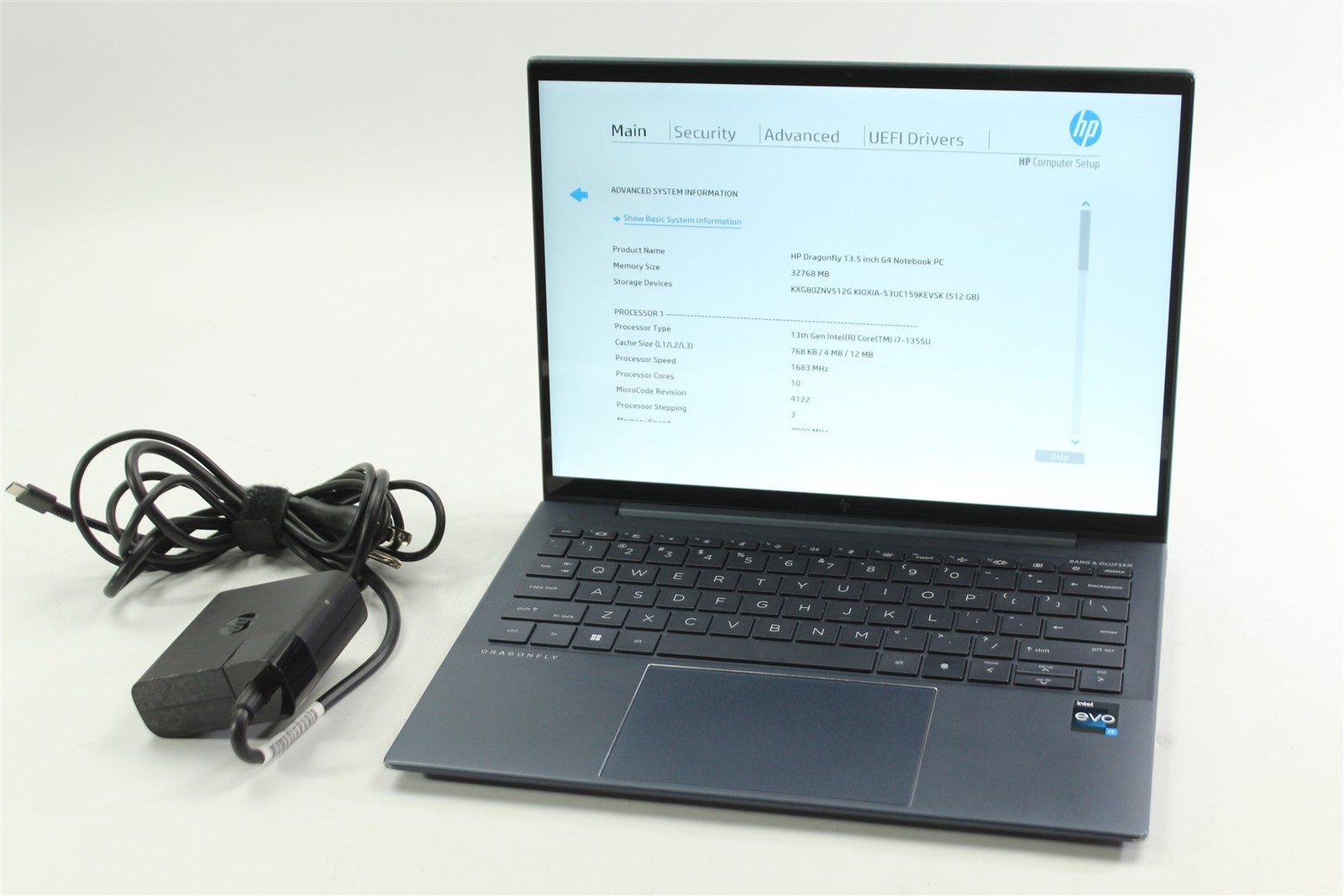 HP Elite Dragonfly G4 13.5″ Touch i7-1335U 1.7GHz 512GB SSD 32GB RAM W11P