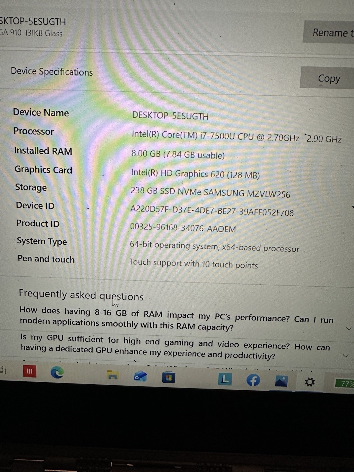 Lenovo Yoga 920 – Star Wars Special Edition Galactic Empire, 1,061 of 3000.