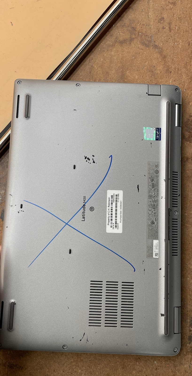 Dell Latitude 5420 14-inch Intel Core i5 Processor No HDD Laptop Lot of 2