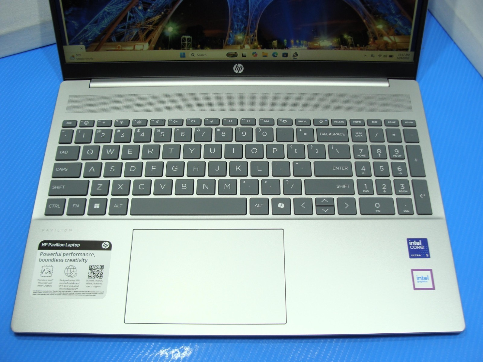 HP Pavilion 16-af0066st 16″FHD+ Ultra 5 125U 1.3GHz 8GB 512GB SSD 85ttery +PA