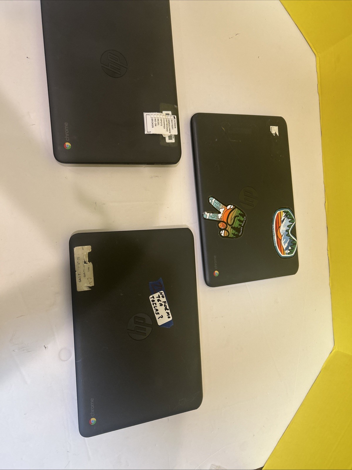 Lot of 3 HP Chromebook 11 G6 EE 4GB 16GB For Parts Rep