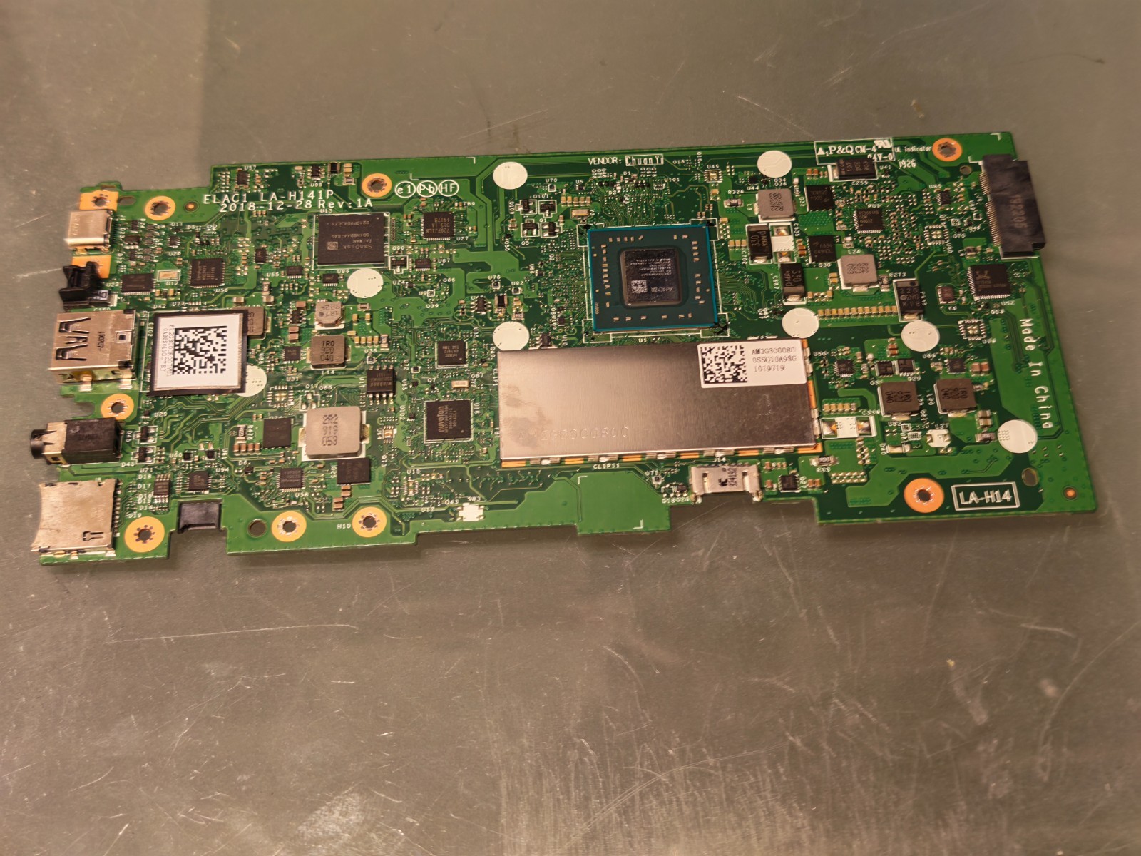 LENOVO 14E S345-14 CHROMEBOOK MOTHERBOARD LA-H141P #