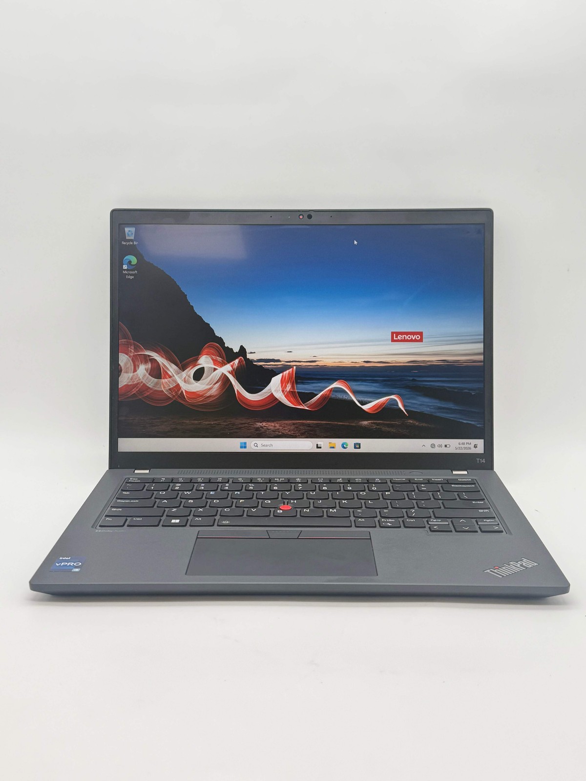 Lenovo ThinkPad T14 Gen 4 14″ Core i5-1345U 16GB RAM 256GB Touchscreen Black