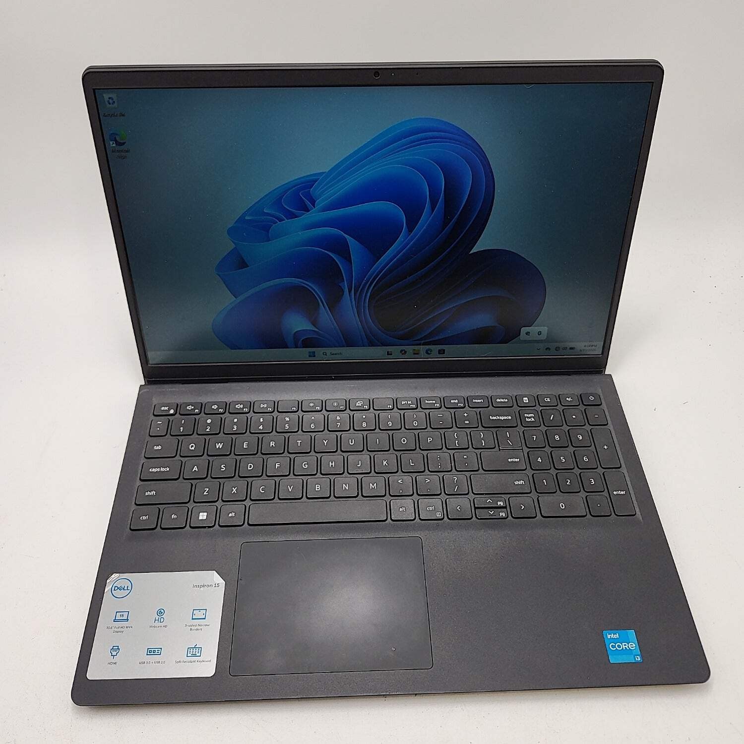 Dell Inspiron 3520 15.6″ i3-1115G4 1.7GHz 8GB RAM 256GB SSD