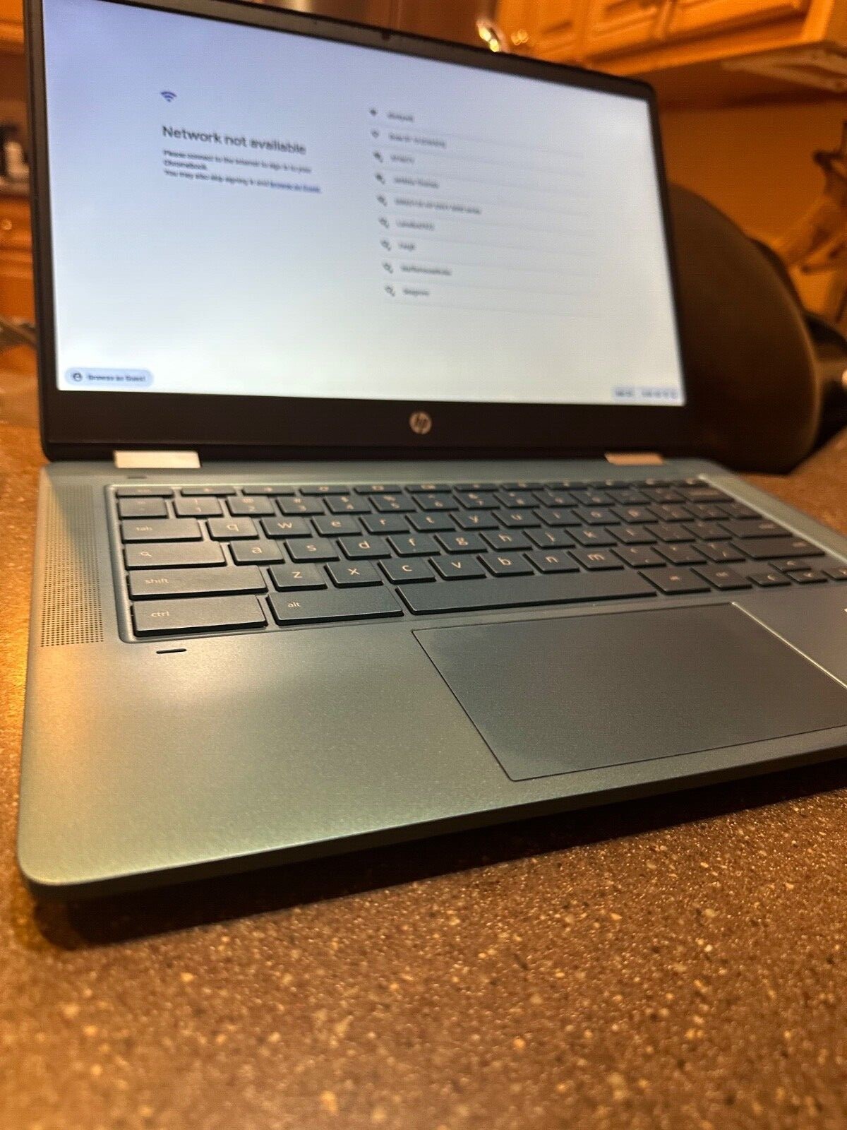 HP Chromebook X360 14A 14” (64GB eMMC Intel Celeron N4020 2.1GHz 4GB RAM)…