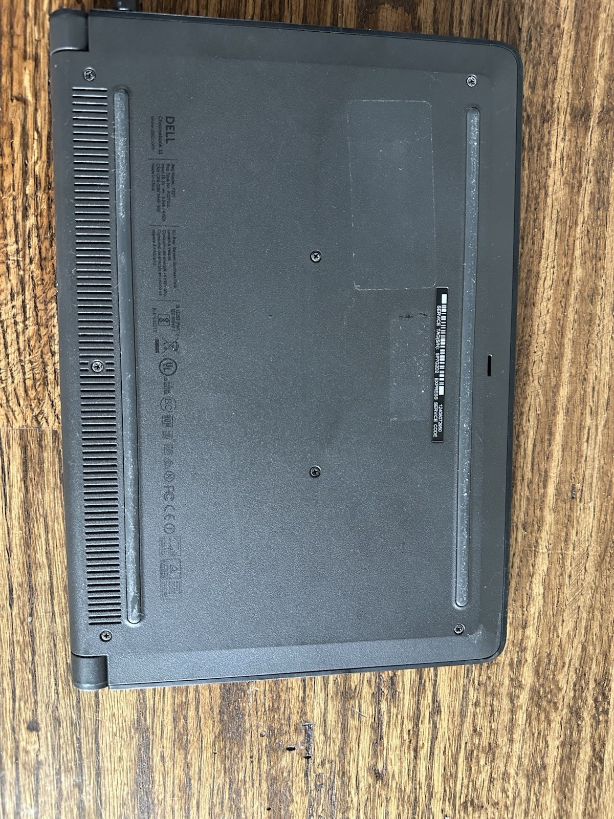 Dell Chromebook 11 3180 11.6″ Intel Celeron 4GB 16GB eMMC Chrome OS Black Laptop