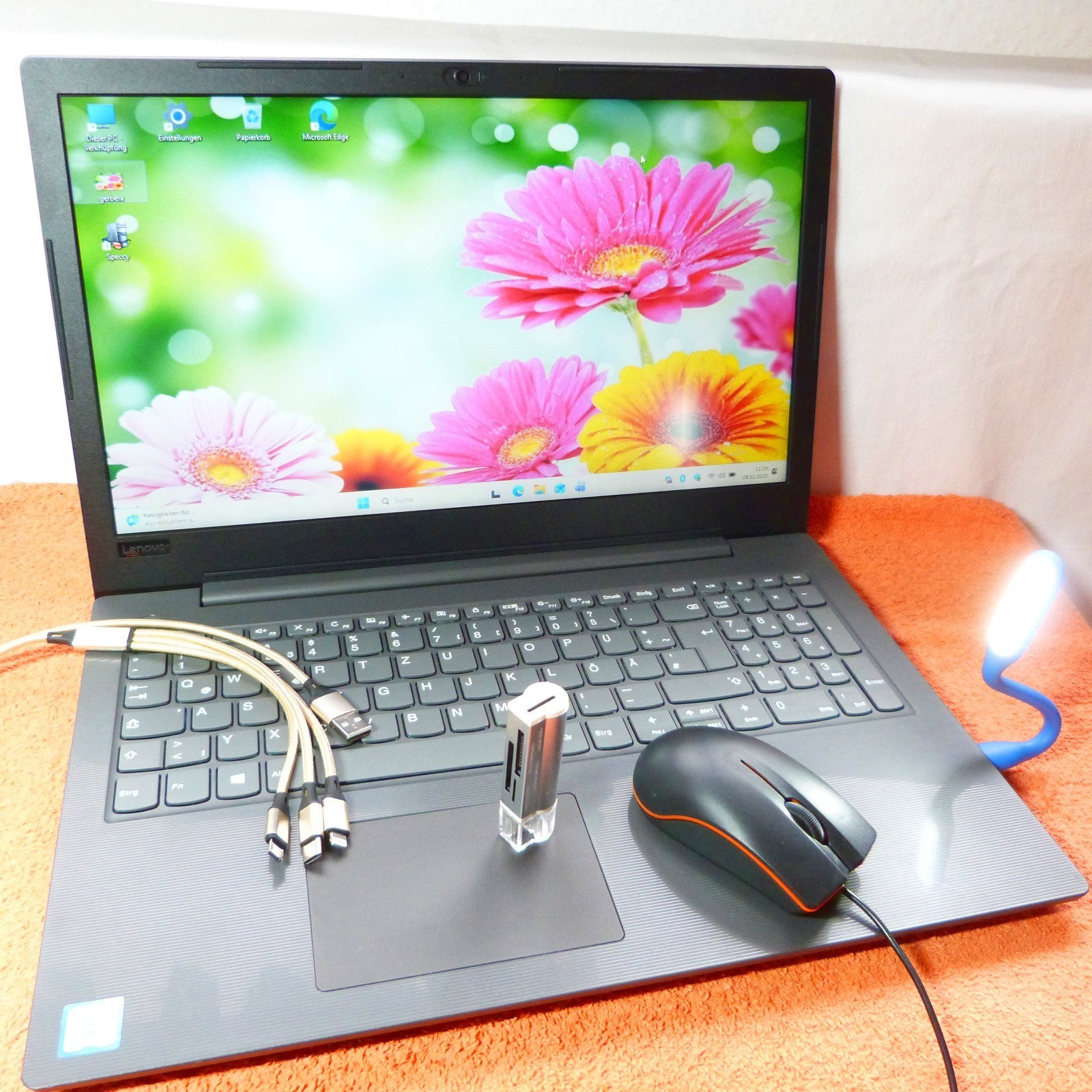 Lenovo V130 15 inch Ultrabook 180 degrees l 500GB SSD I Windows 11 l 20GB…