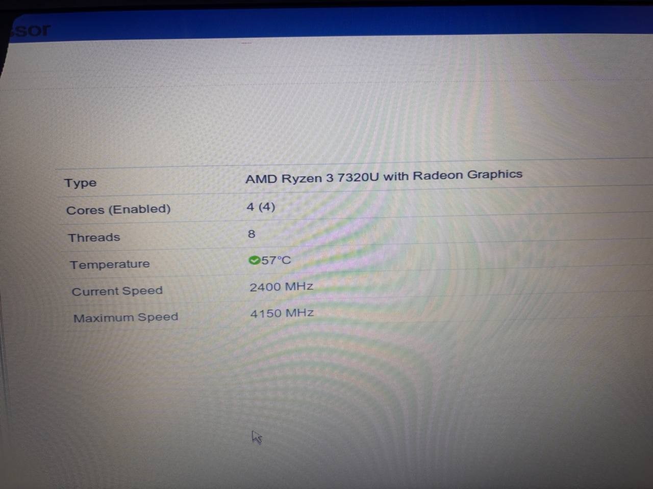HP 255 G10 15.6″ AMD Ryzen 3 7320U 8GB RAM DDR5 256GB SSD Laptop As Is Read PH9