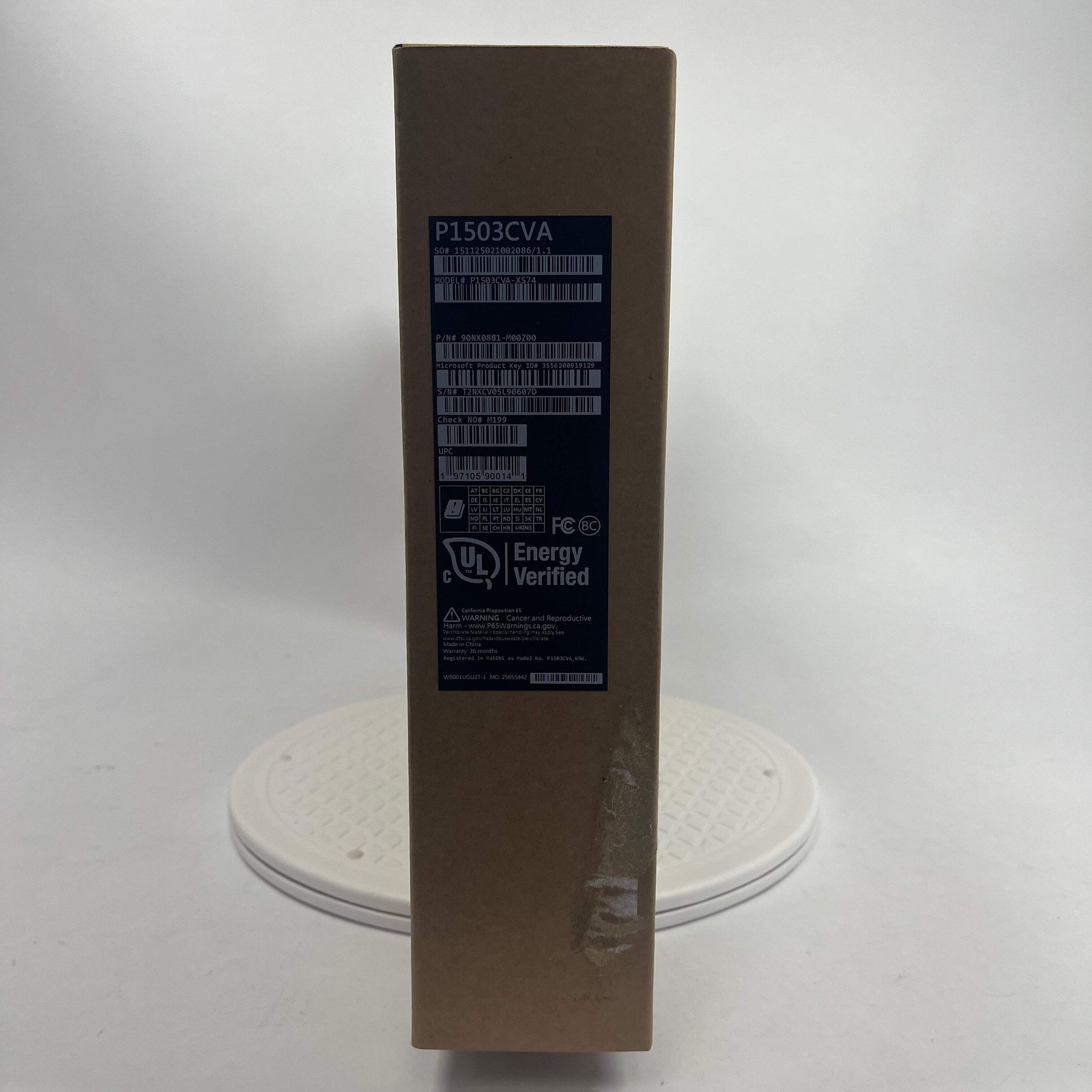 Sealed Asus Expertbook P1 P1503CVA 15.6″ i7-13620H 2.4GHz 16GB RAM 512GB SSD 512