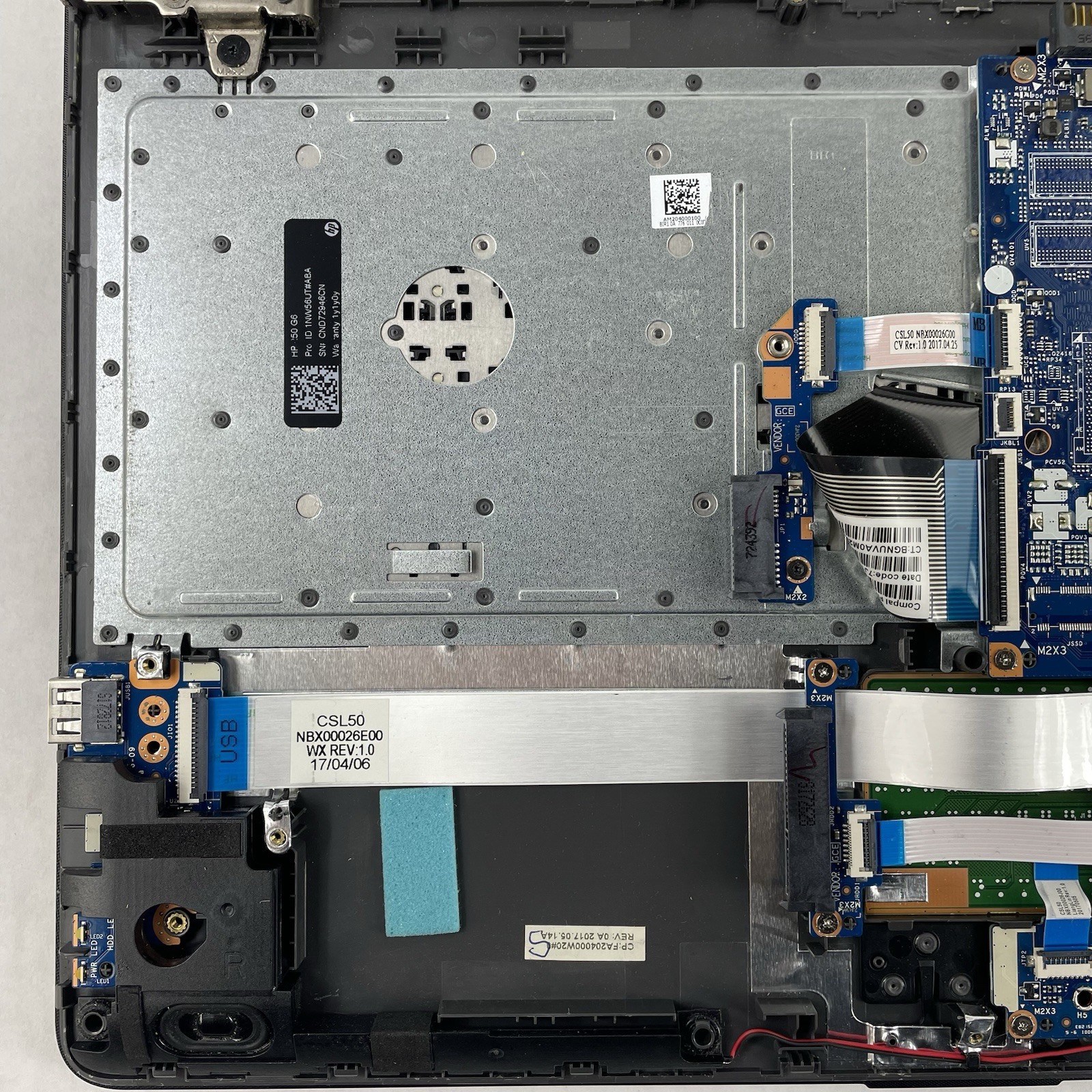 HP 250 G6 15.6″ i5-7200U 2.50 GHz 8 GB RAM No SSD No OS – Bad Keys READ