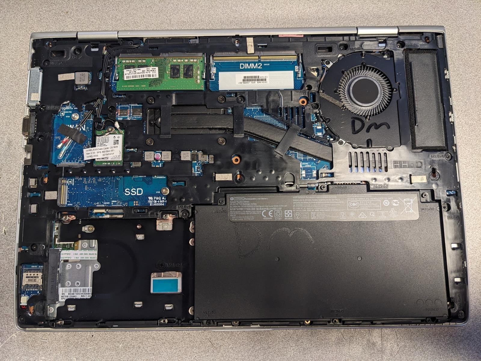 HP PROBOOK 640 G4 i5-8350U @ 1.70GHz, 8GB RAM, NO HDD/OS