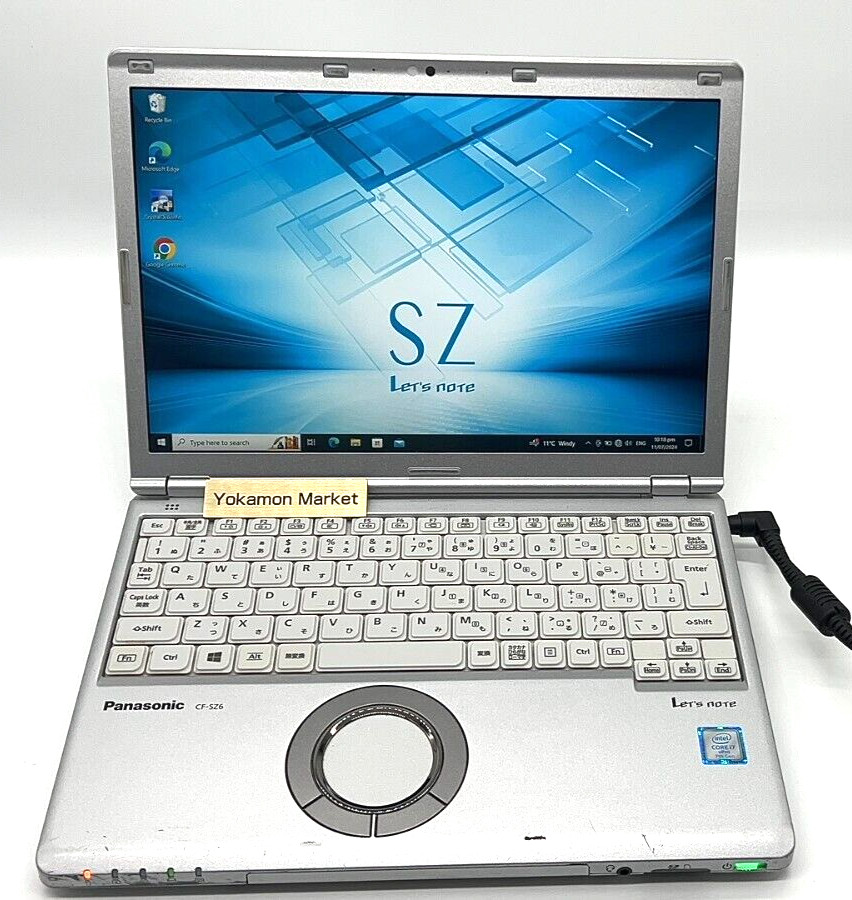 Let’s Note CF-SZ6Z16VS Core i7-7600U Win10Pro Memory 16GB SSD512GB F/S in stock