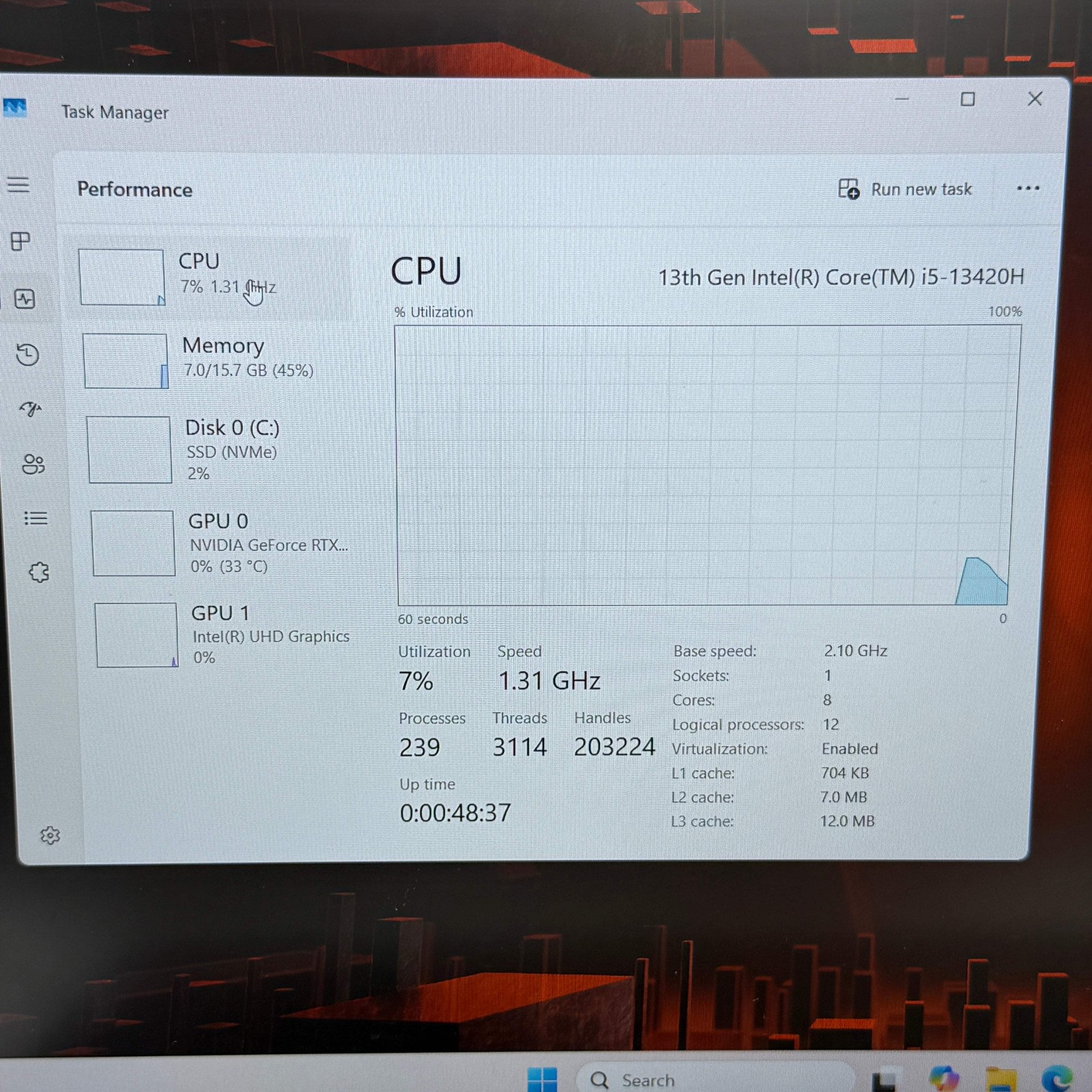 Broken Acer Nitro V 15 ANV15-51 15.6″ i5-13420H 2.1GHz 16GB RAM 500GB SSD GeForc