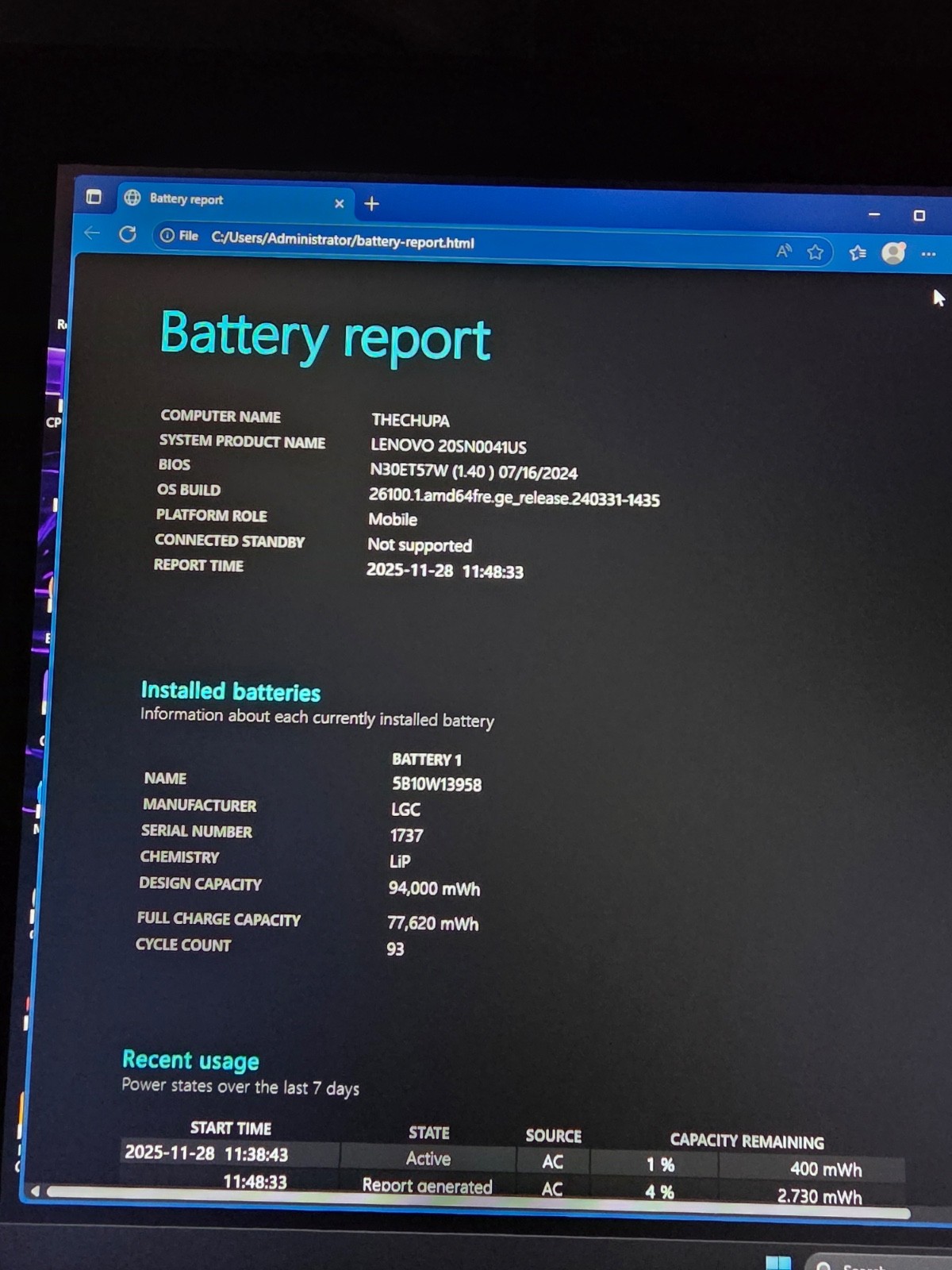 Lenovo ThinkPad P15 Gen 1 /15.3″ FHD i7-10850H 32GB RAM 512GB SSD Win 11