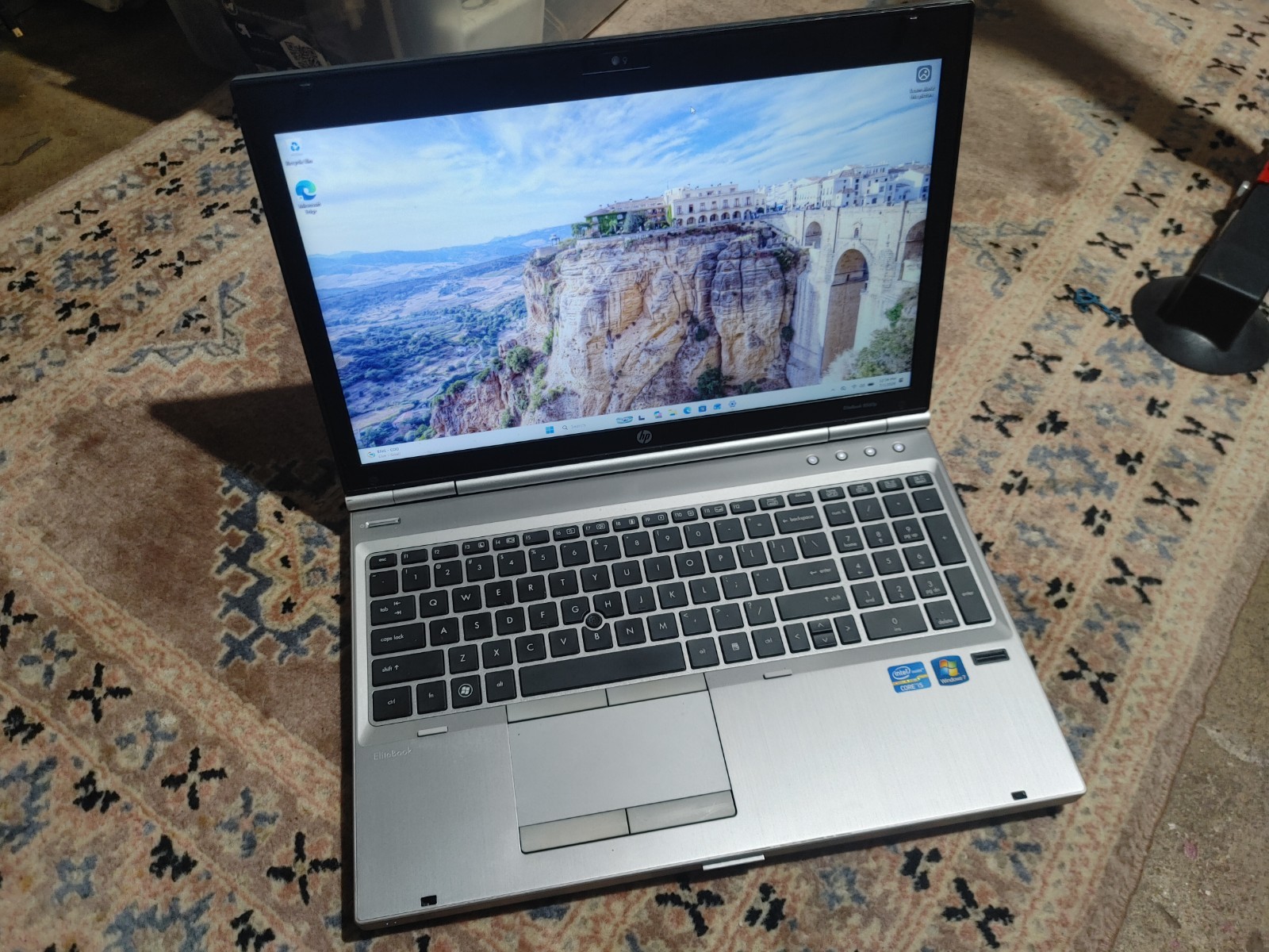 HP EliteBook 8560P Laptop 15.6″ i5 2520M, 4GB RAM, 250GB HDD, HD 6470M, Win 11