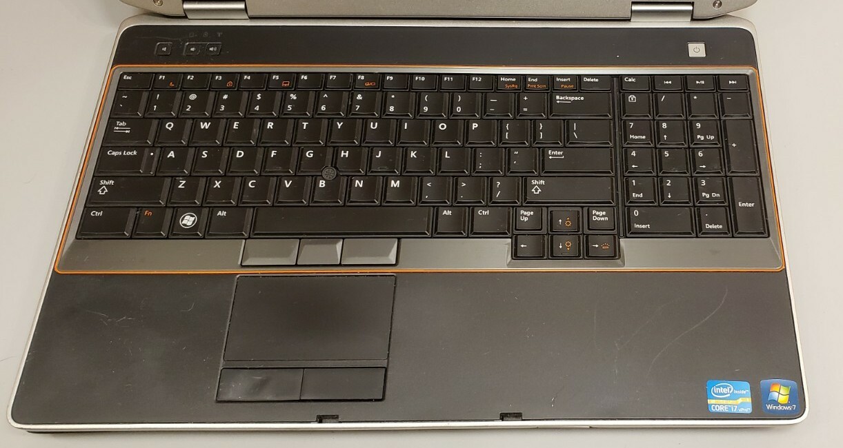 Dell Latitude E6520 Core i7-2620M @ 2.70GHz 4GB RAM 500GB SSD BLUETOOTH BACKLIT