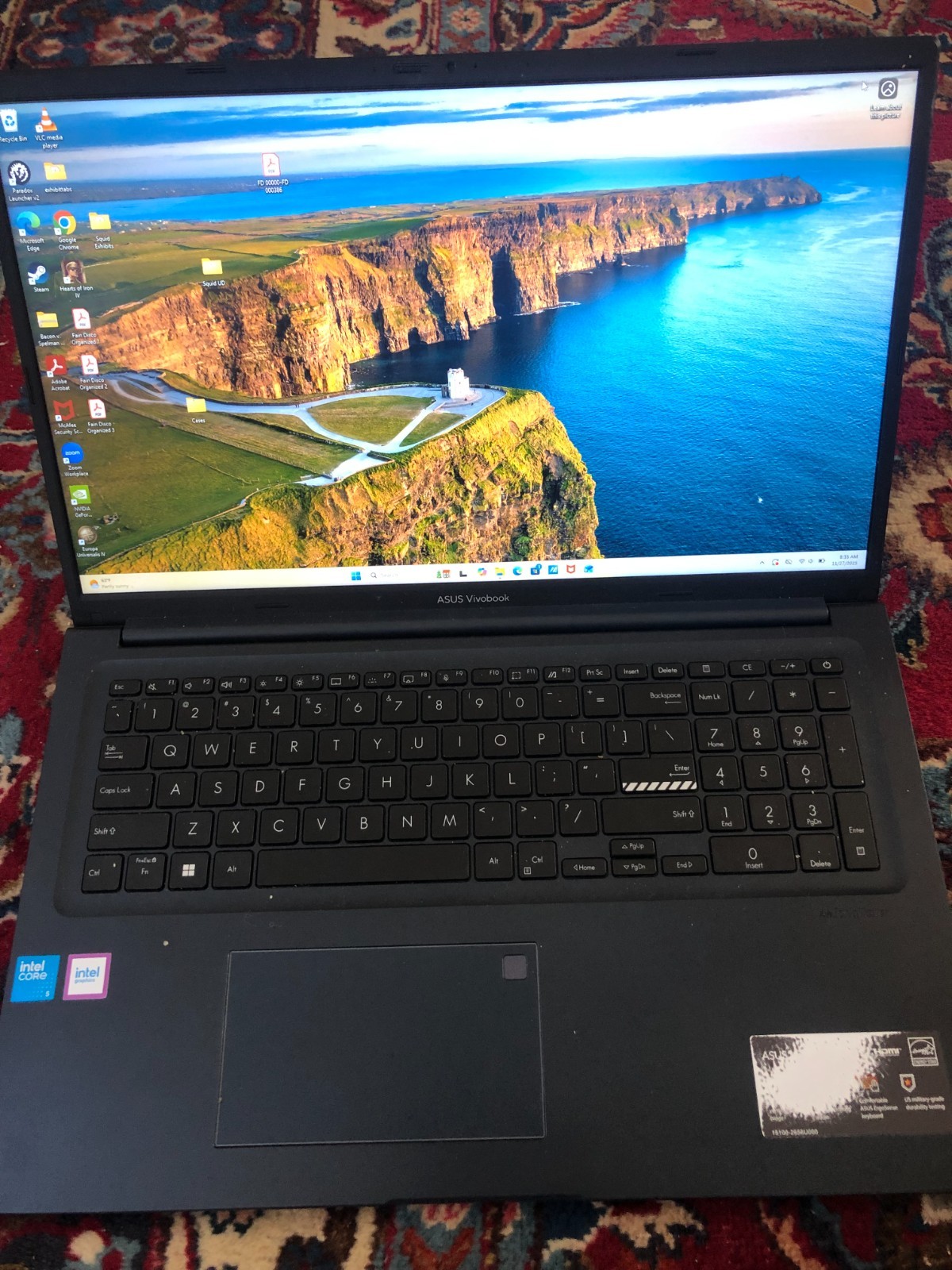 Asus Vivobook 17.3 in (512GB SSD,Intel i5 12th Gen 1.3GHz,8GB, Win 11) Laptop –
