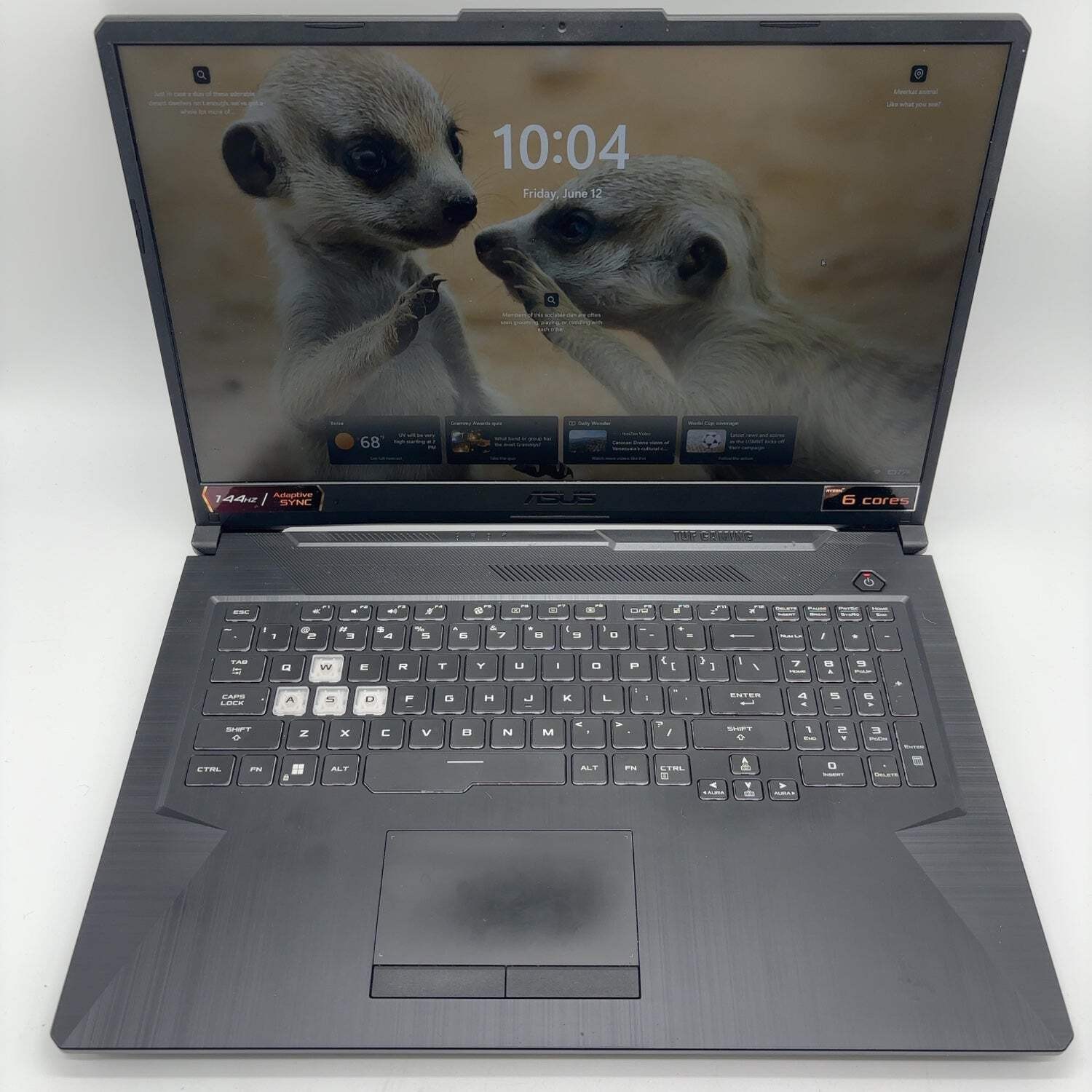 Asus TUF A17 17.3″ Ryzen 5 4600H 3.0GHz 8GB RAM 512GB SSD GeForce GTX 1650