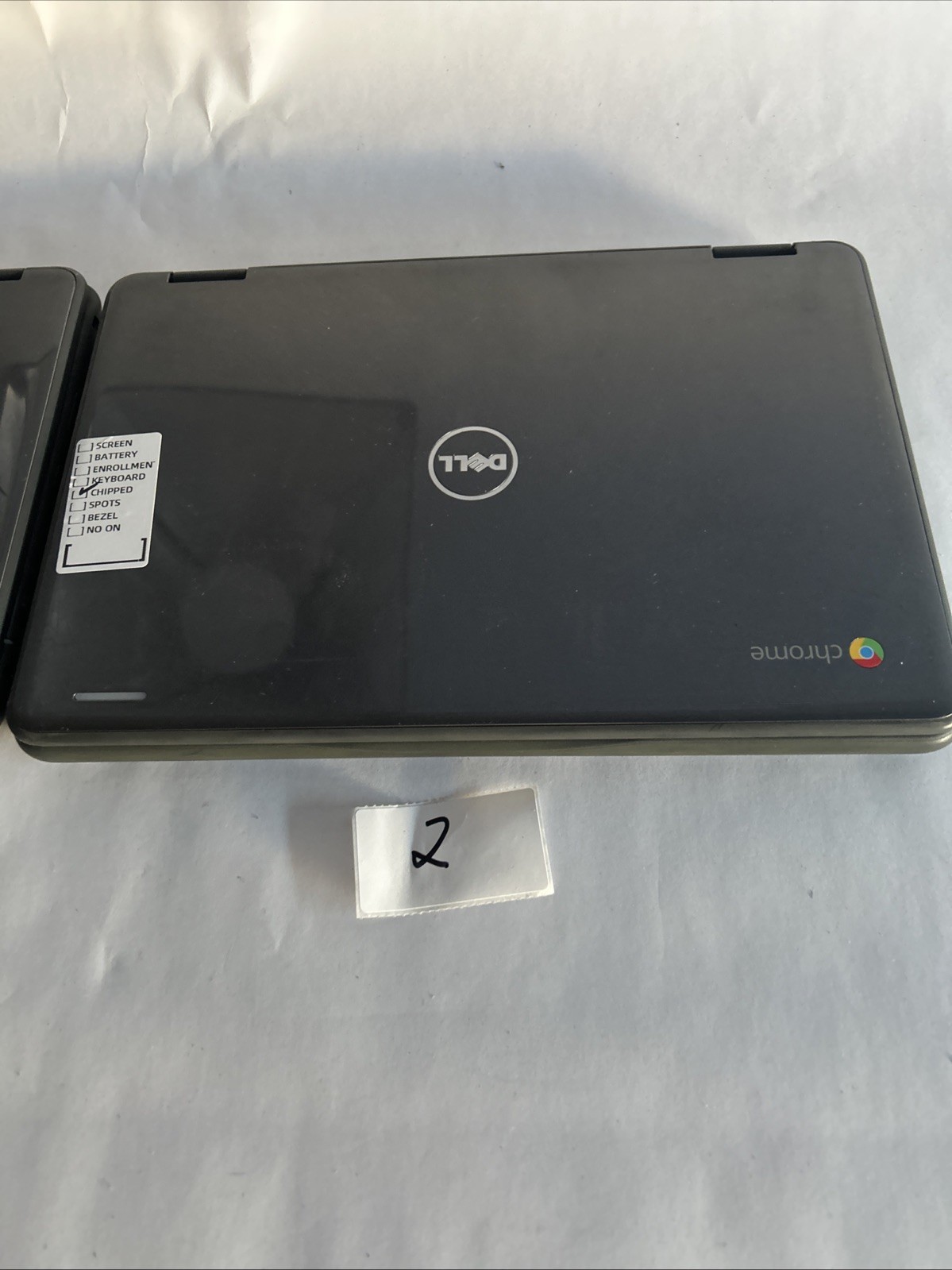 2 Dell 3189 Chromebook Parts Unit – For Spares or Repair