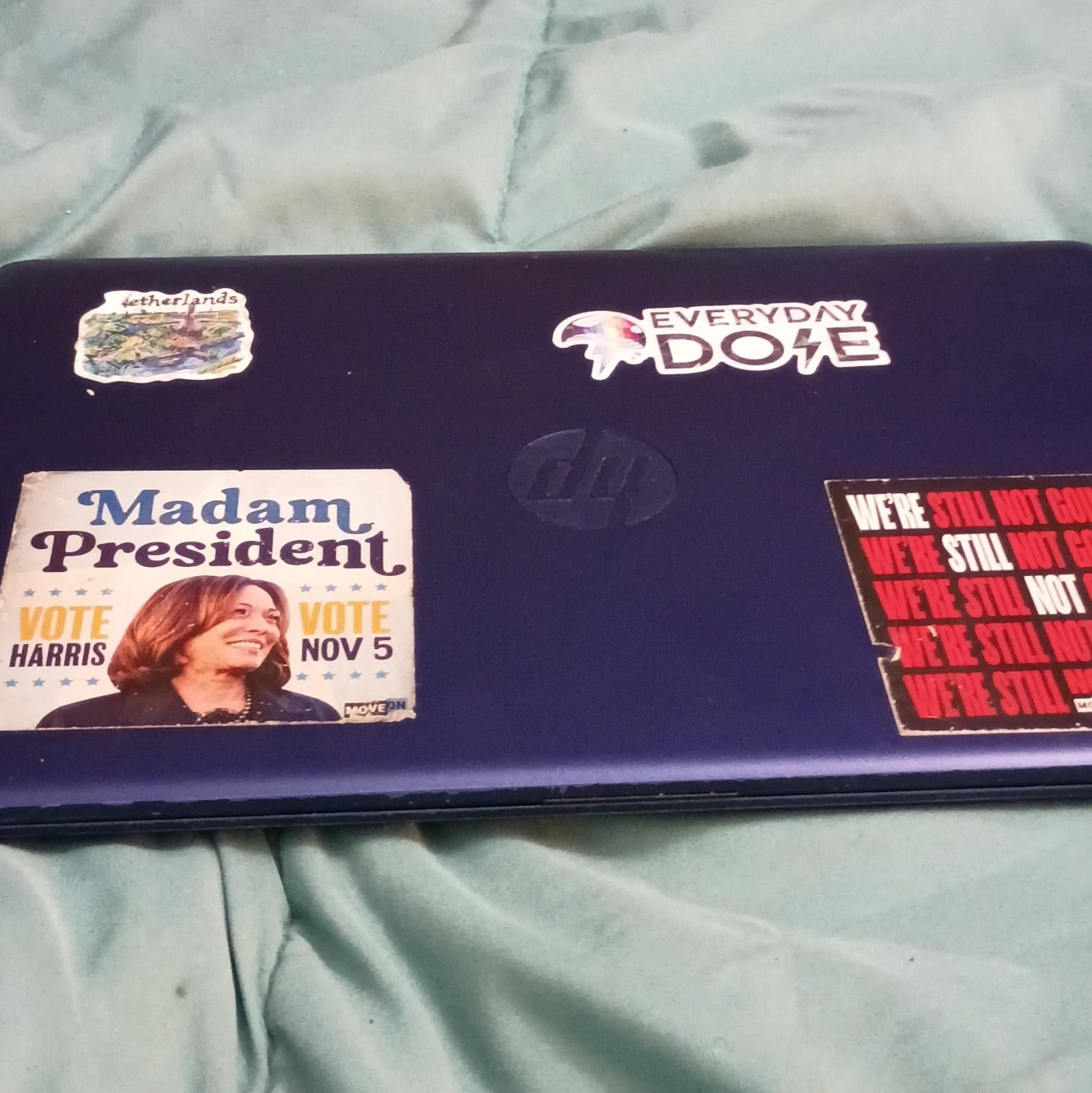 HP Notebook 11.6in Blue Laptop Intel Core Duo 512GB RAM SSD USB 4.0